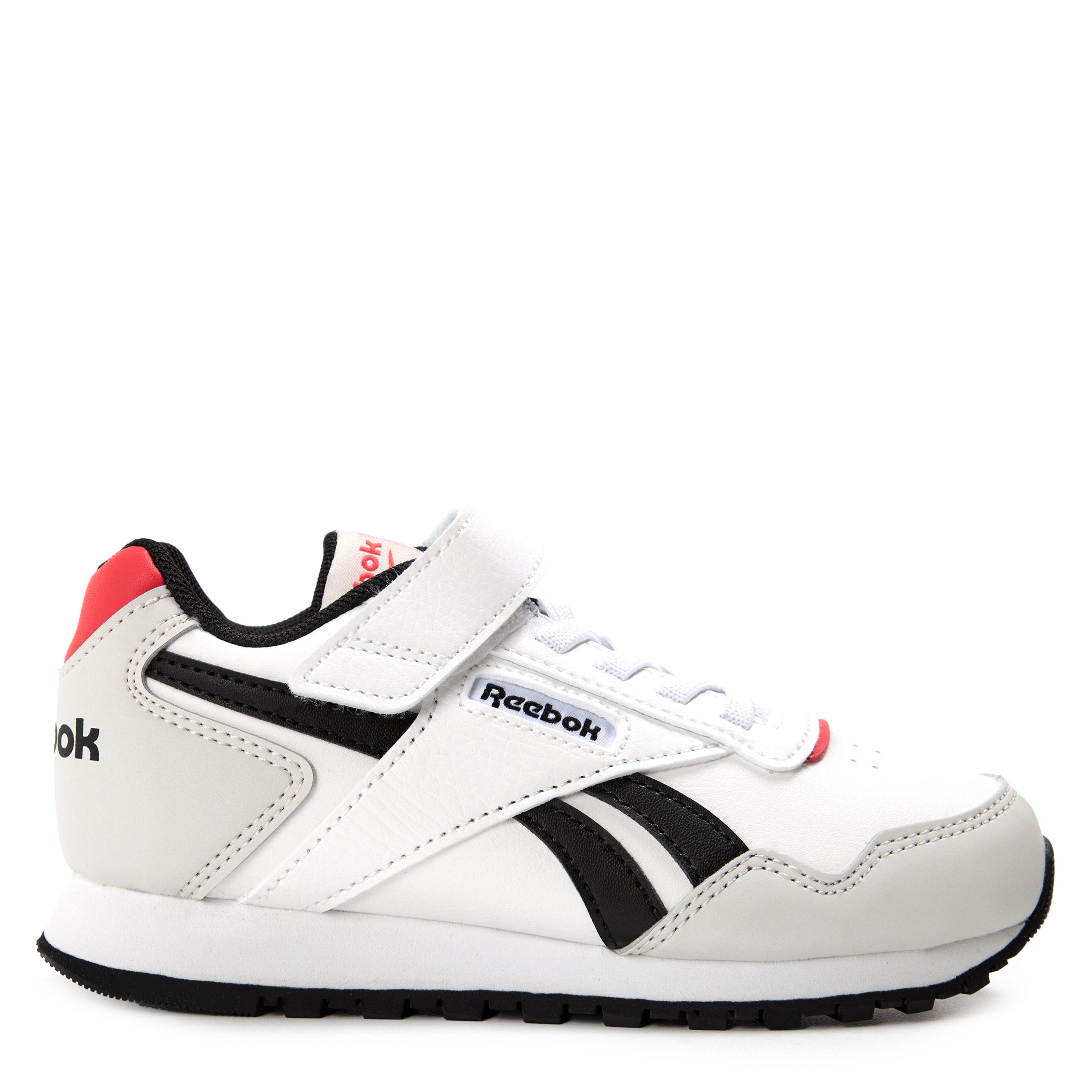 Reebok  Kids ' Glide Elastic Trainers - White/Mistgrey - C12 (30.5)