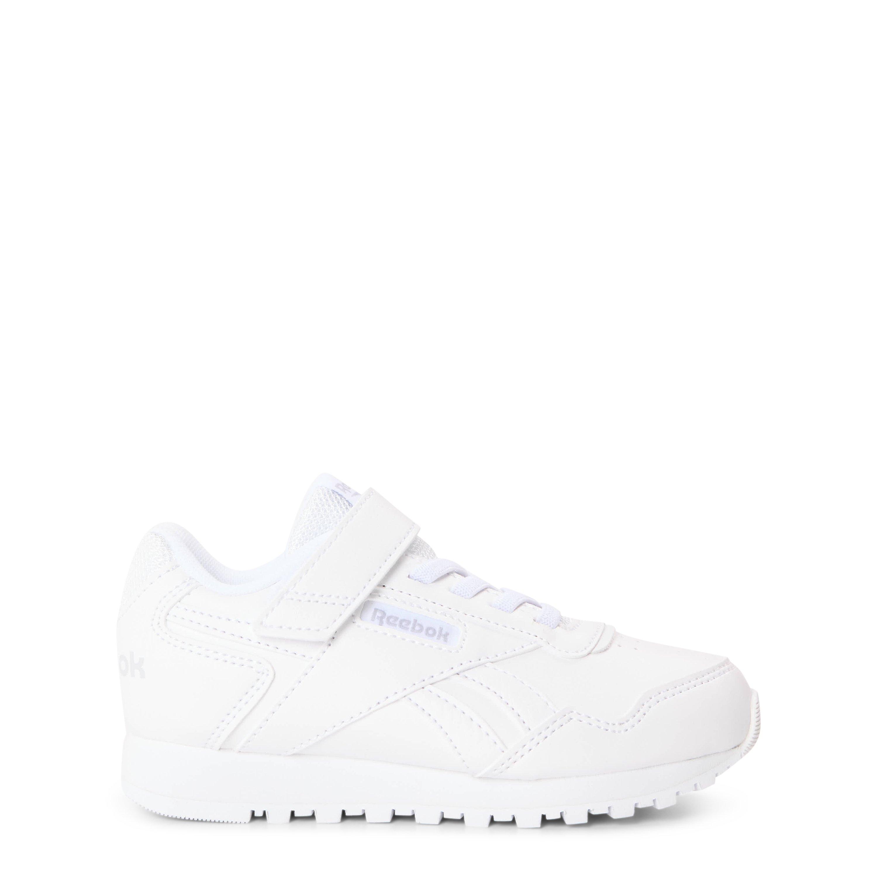 White/Cdgry - Reebok - Kids' Glide Elastic and Top Strap Trainers - 1