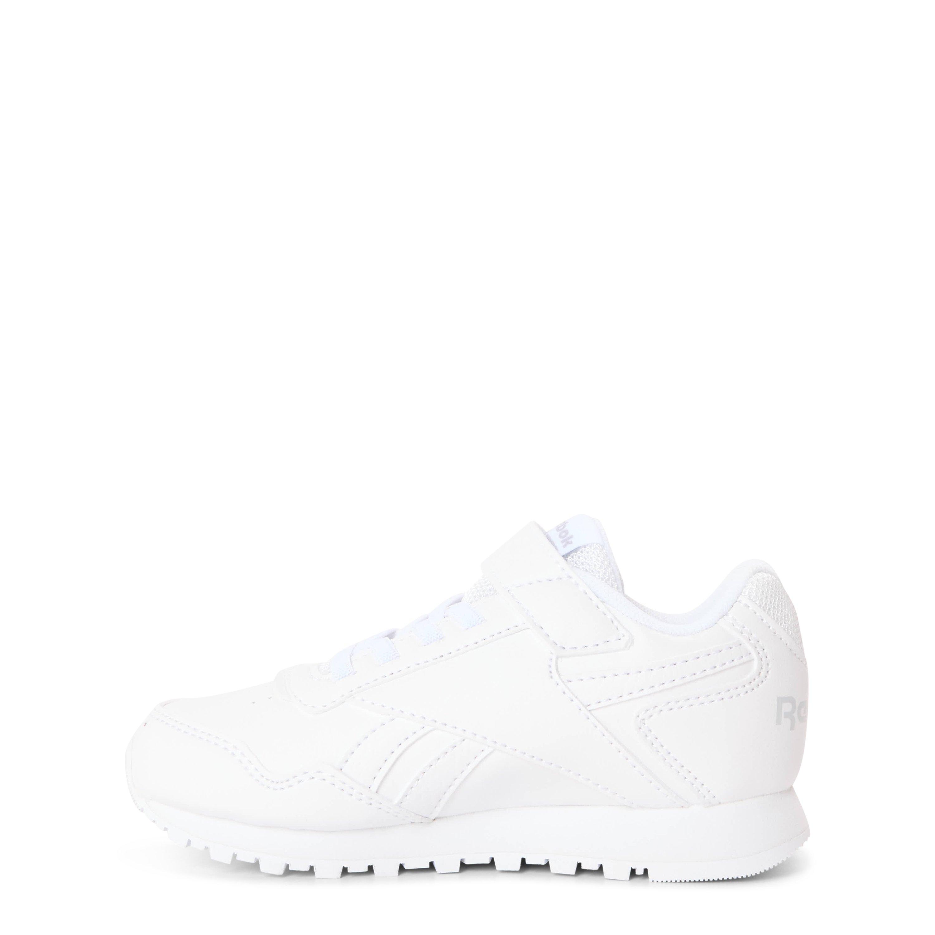 White/Cdgry - Reebok - Kids' Glide Elastic and Top Strap Trainers - 2