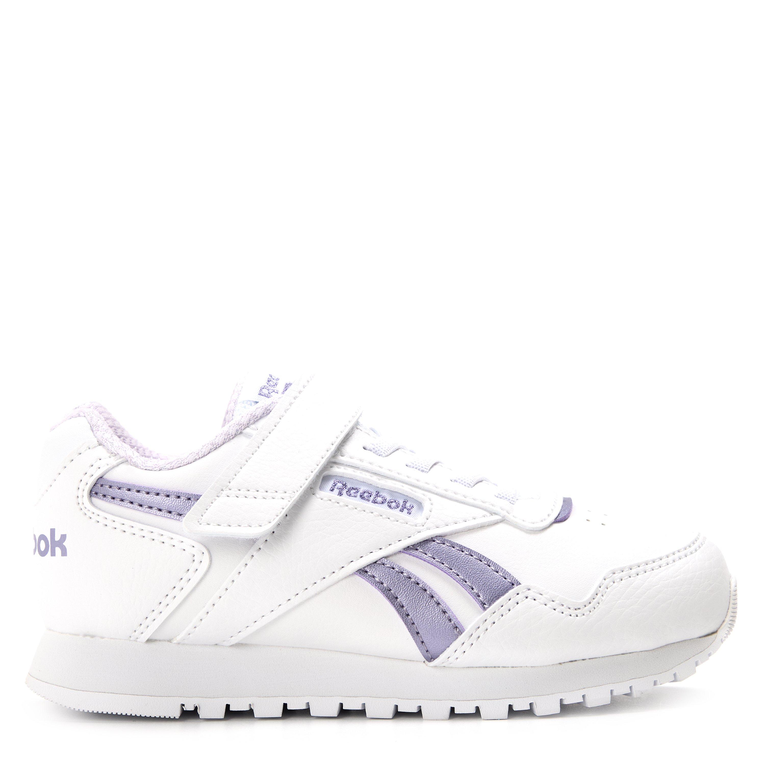 White/Purple - Reebok - Unisex Kids' Glide Elastic Trainers - 1