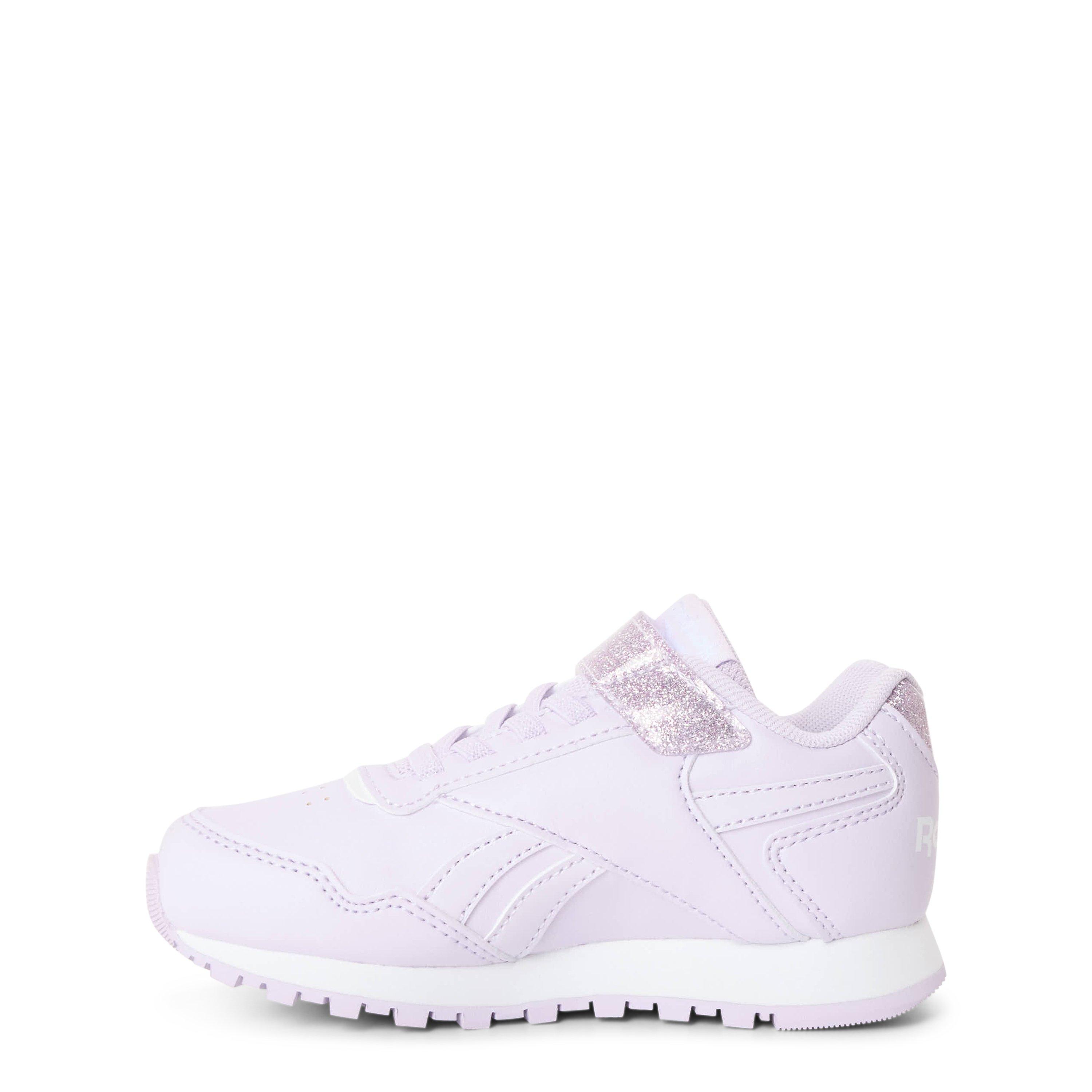 Gleam/White - Reebok - Kids' Glide Elastic Lace and Strap Trainers - 2