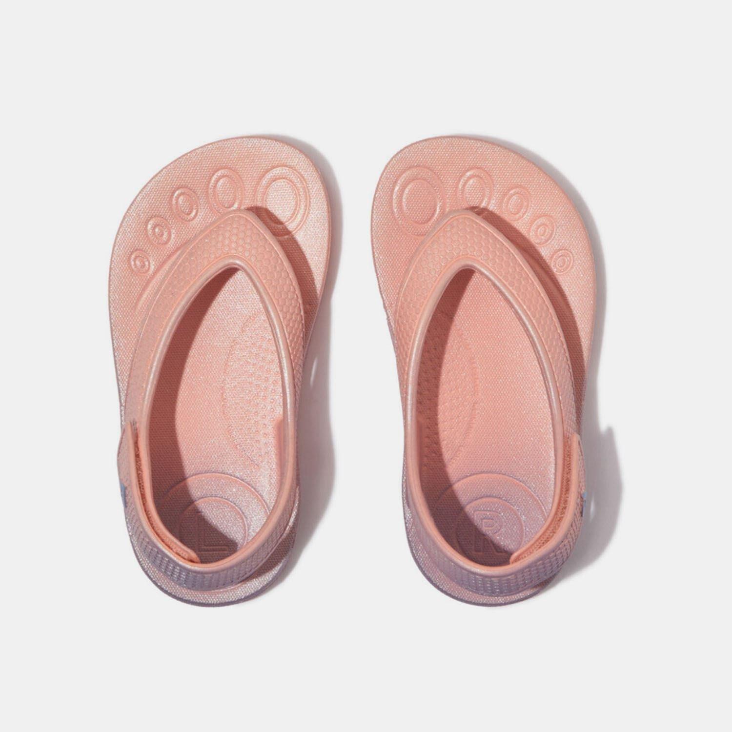Pink - FitFlop - iQushion Iridescent Flip Flops - 5