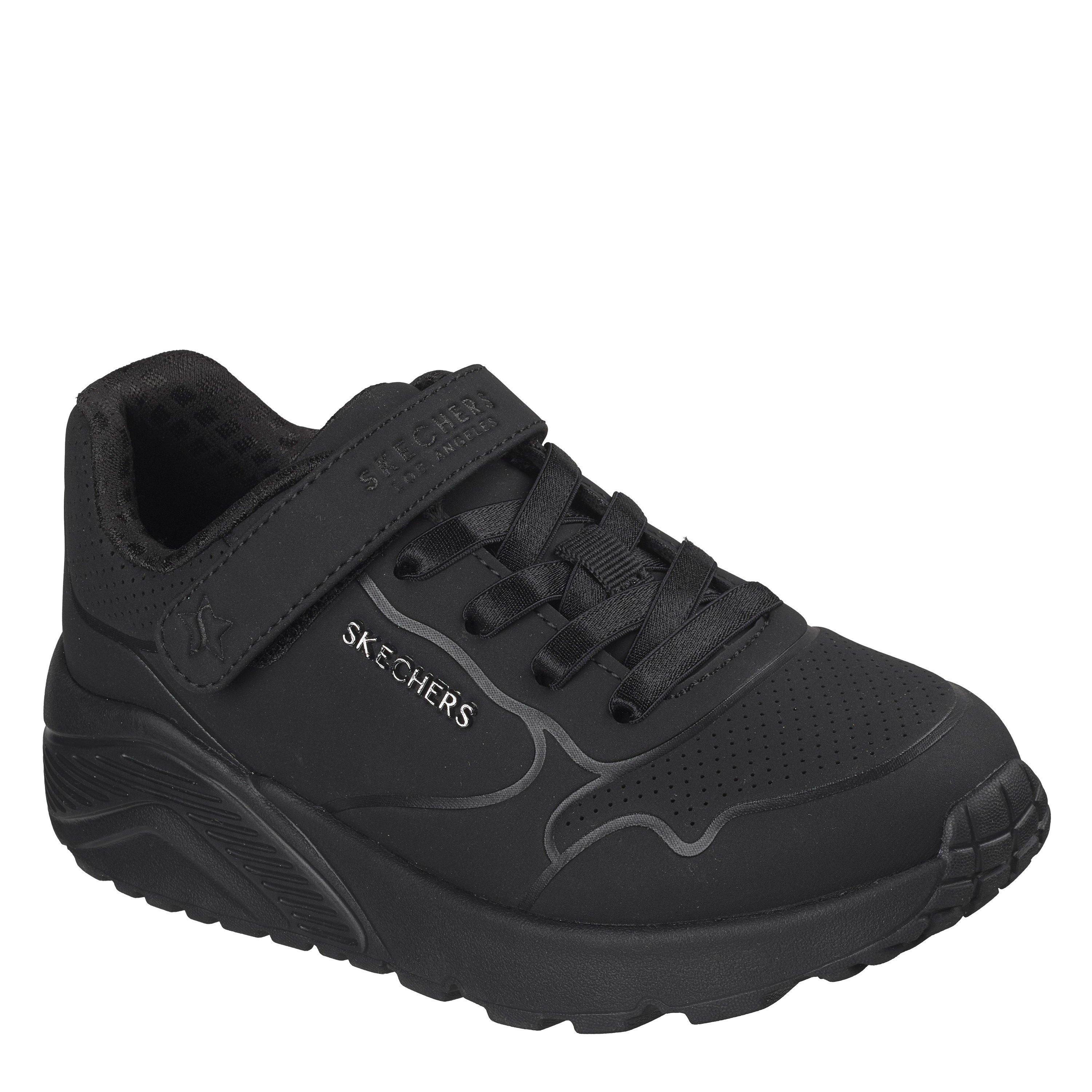 Noir - Skechers - Kids' Uno Lite Low-Top Trainers - 3