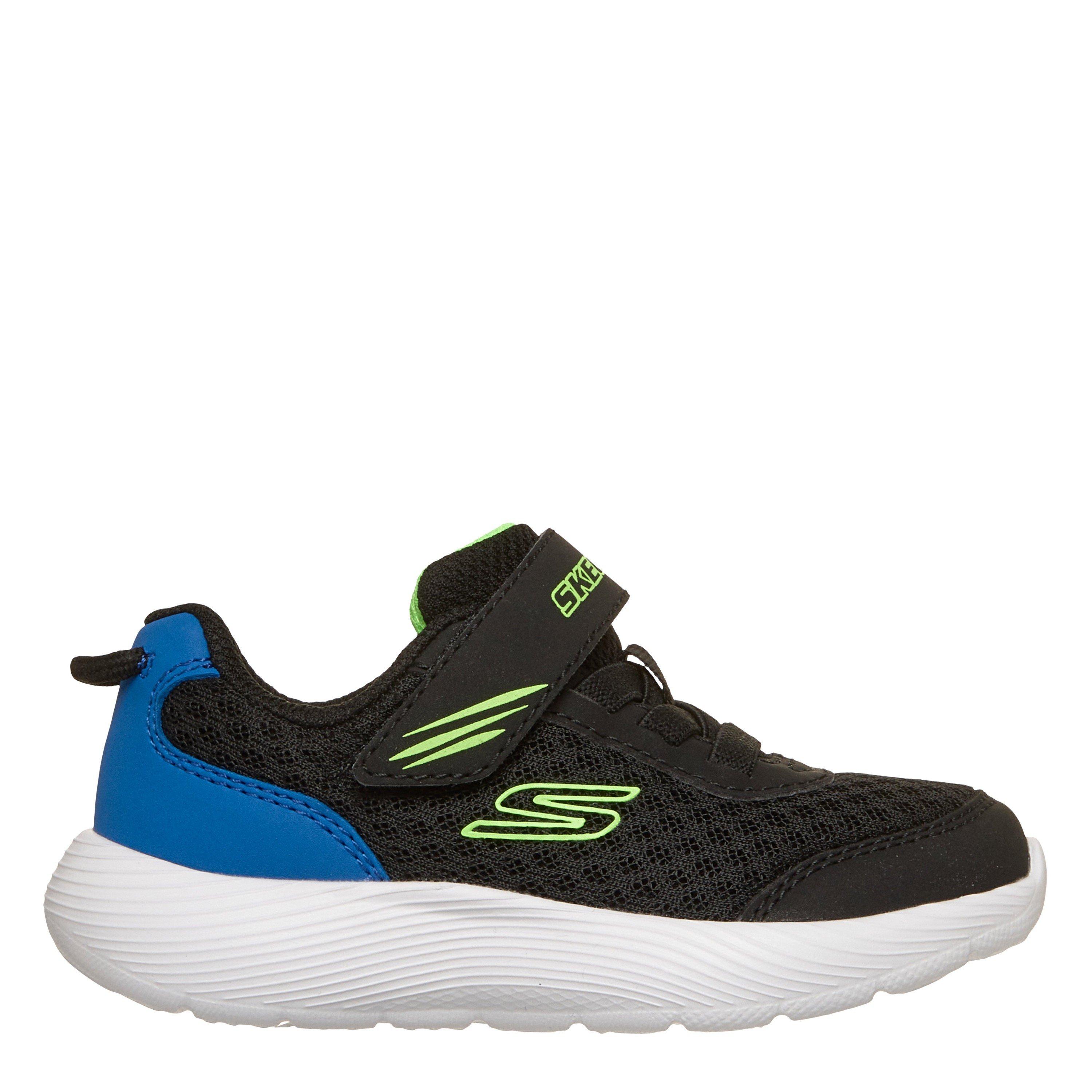 Zwart/Blauw - Skechers - Kids' Dyna-Lite Low-Top Trainers - 1