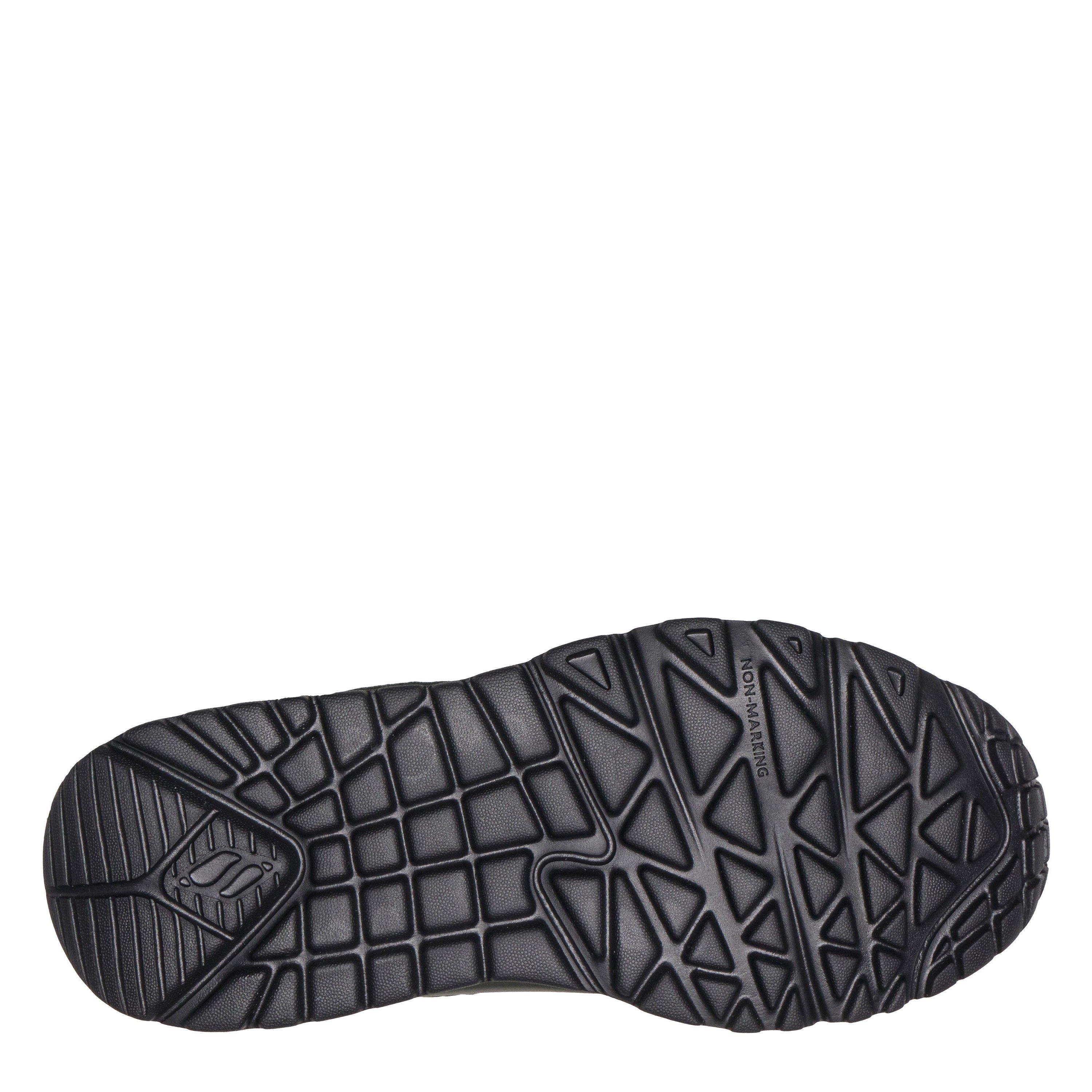 Olive/Black - Skechers - Kids' Uno Lite Low-Top Trainers - 5