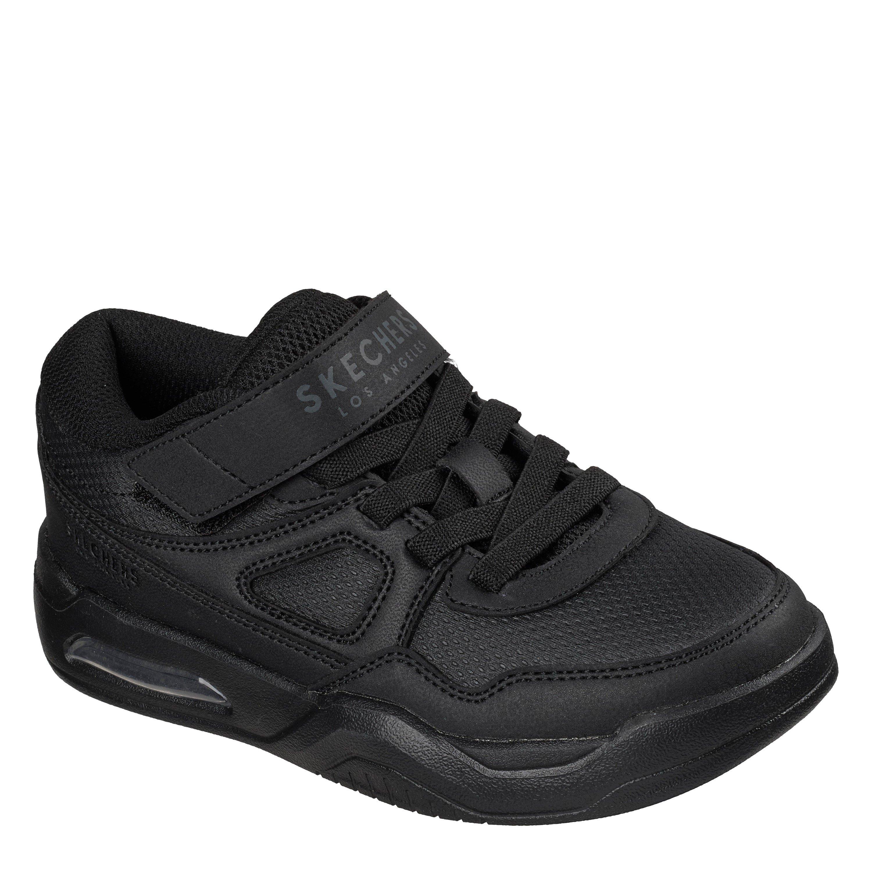Black - Skechers - Kids' Court Tech Low-Top Trainers - 3