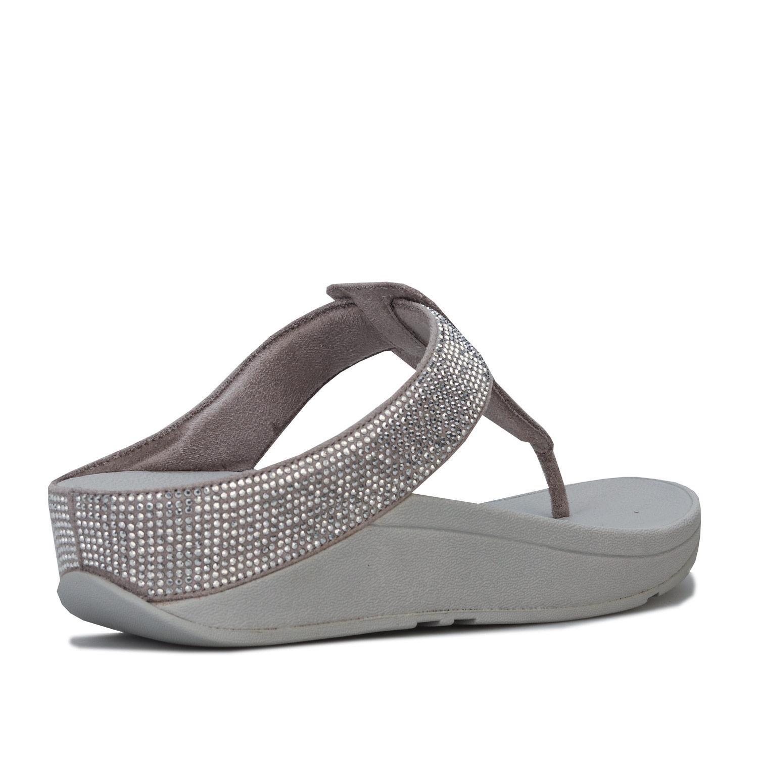Silver - Fitflop - Isabelle Toe Post Sandal - 3