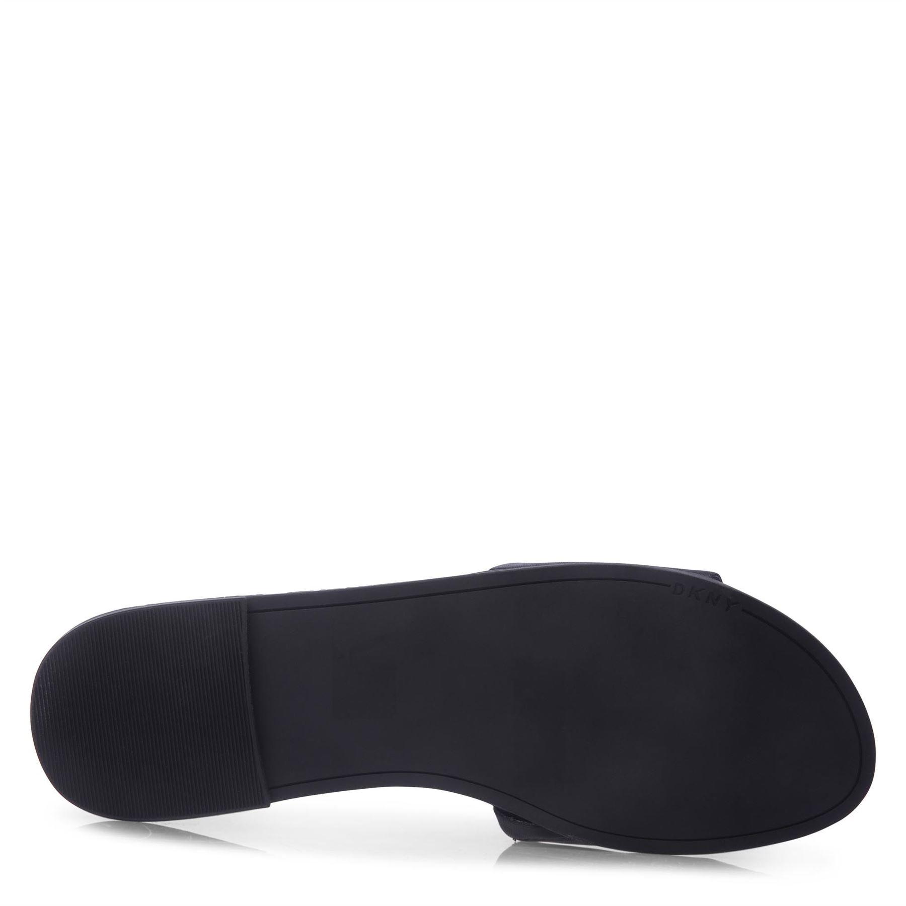 Black Silver - DKNY - Wylie Flat Sliders - 3