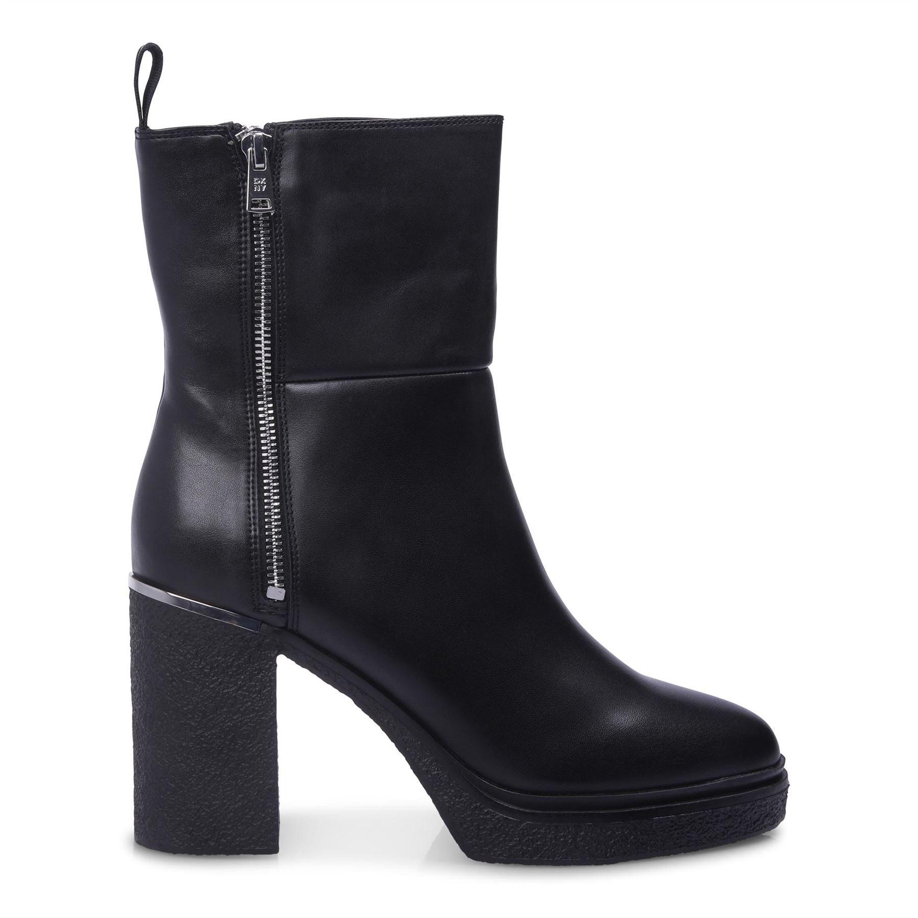 Black - DKNY - Talley Platform Boots - 1