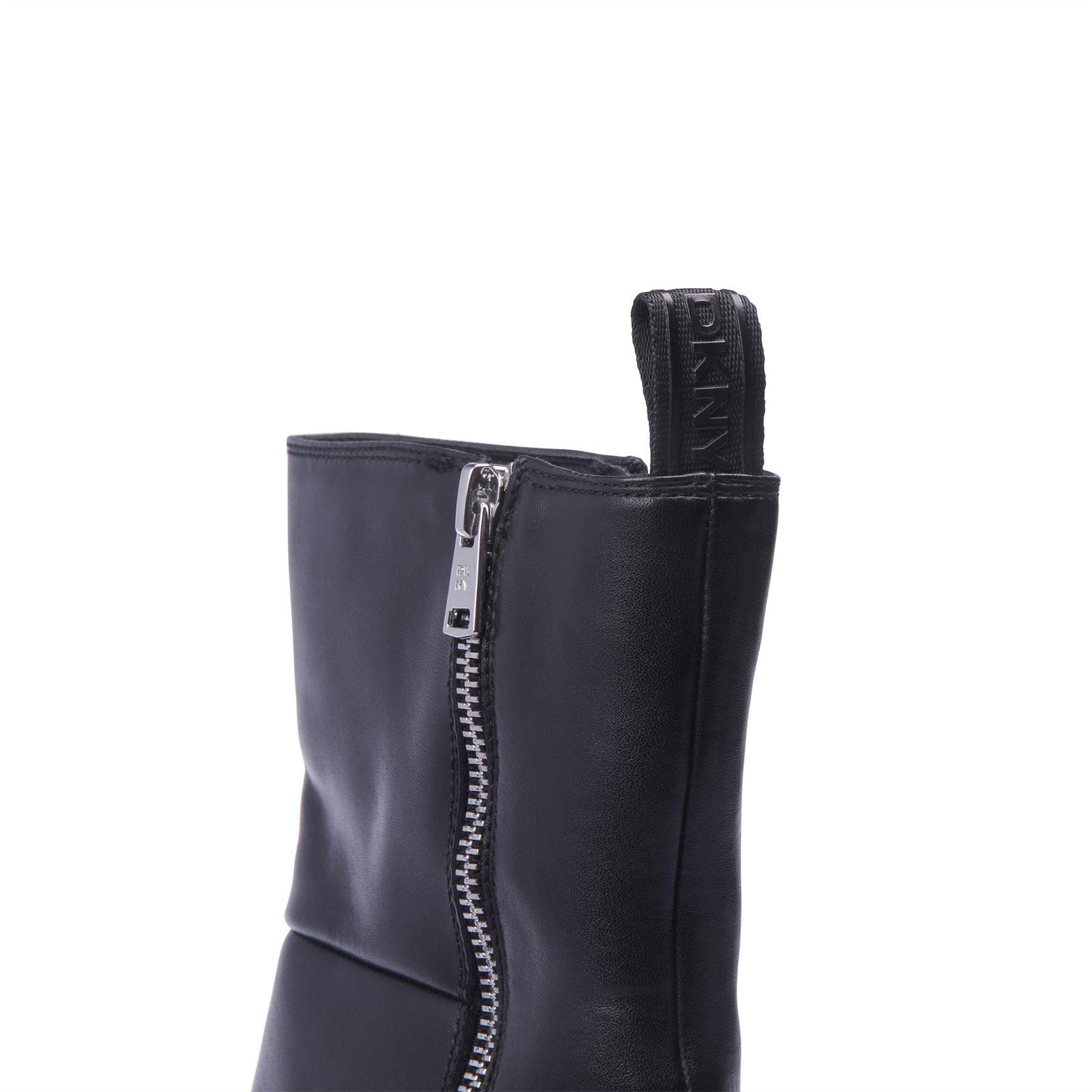 Black - DKNY - Talley Platform Boots - 4