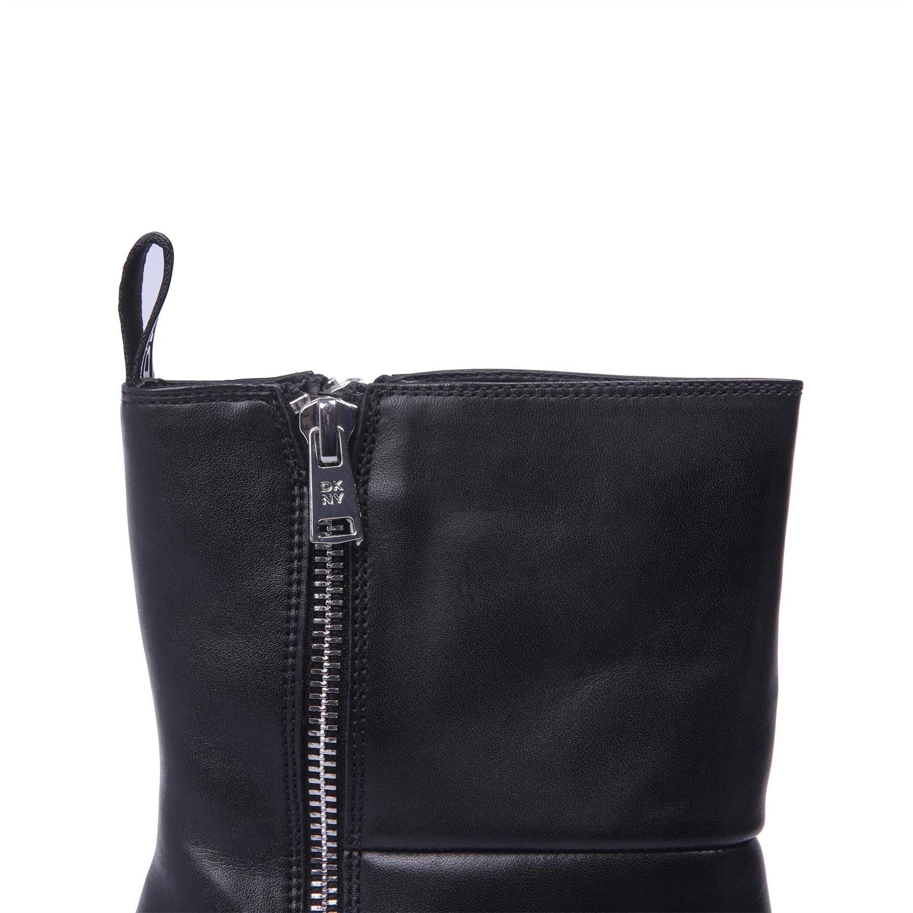 Black - DKNY - Talley Platform Boots - 5