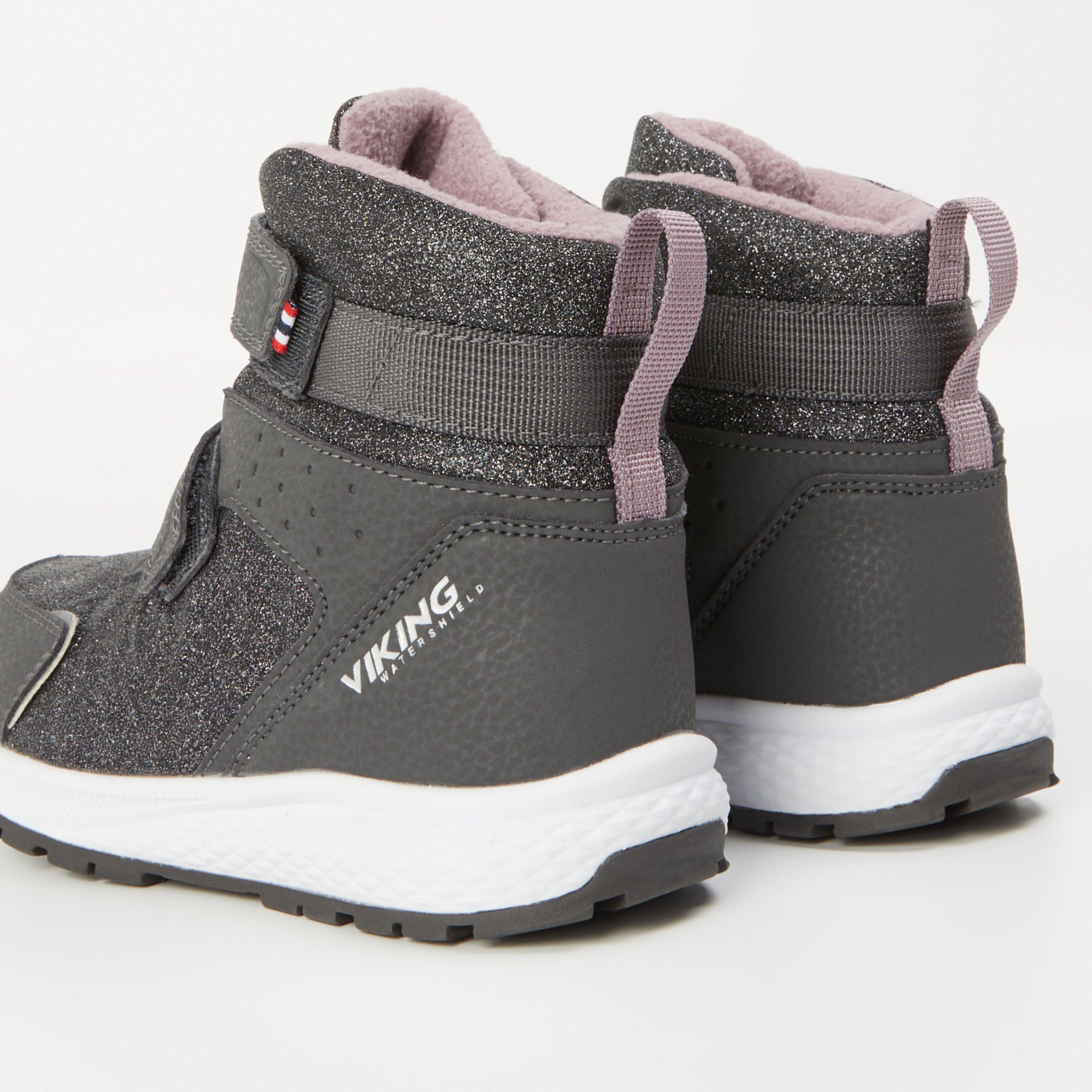 Carbono/Rosa - Viking - Waterproof Hiking Shoes - 3