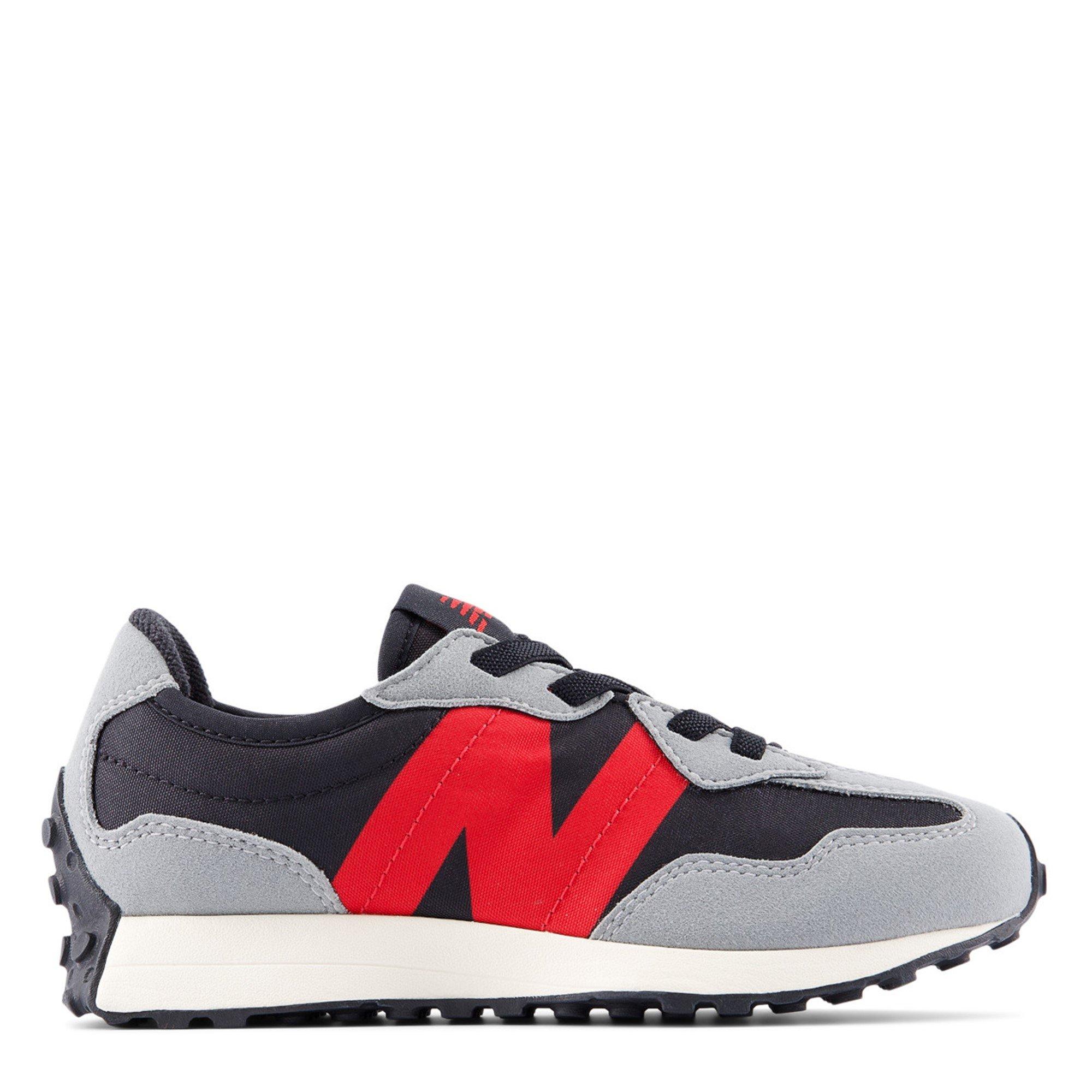 New Balance Boys Nb 327 Children - Grey/Red - C12 (30.5)