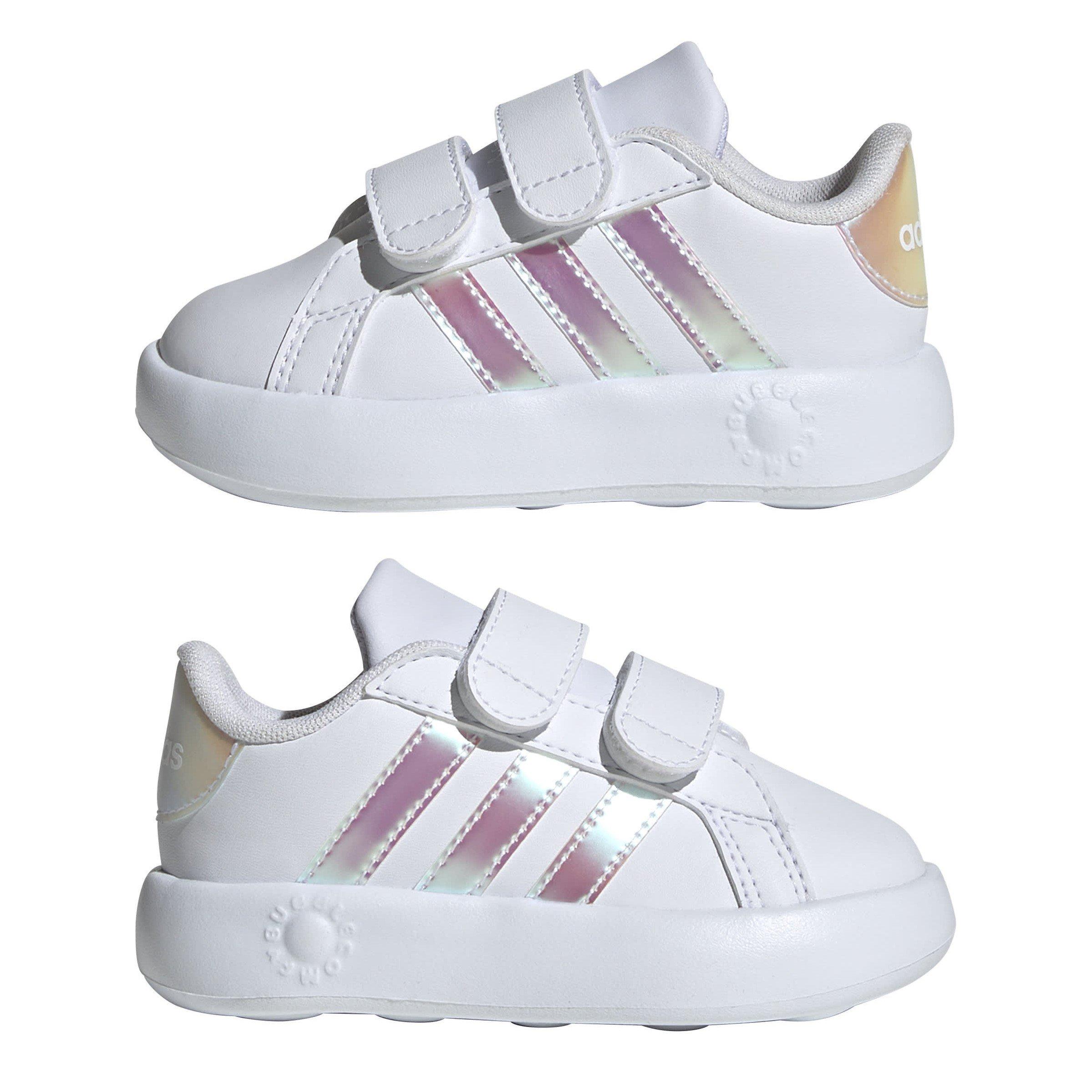 Branco/Iridescente - adidas - Grand Court 2.0 Shoes Infant Girls - 9