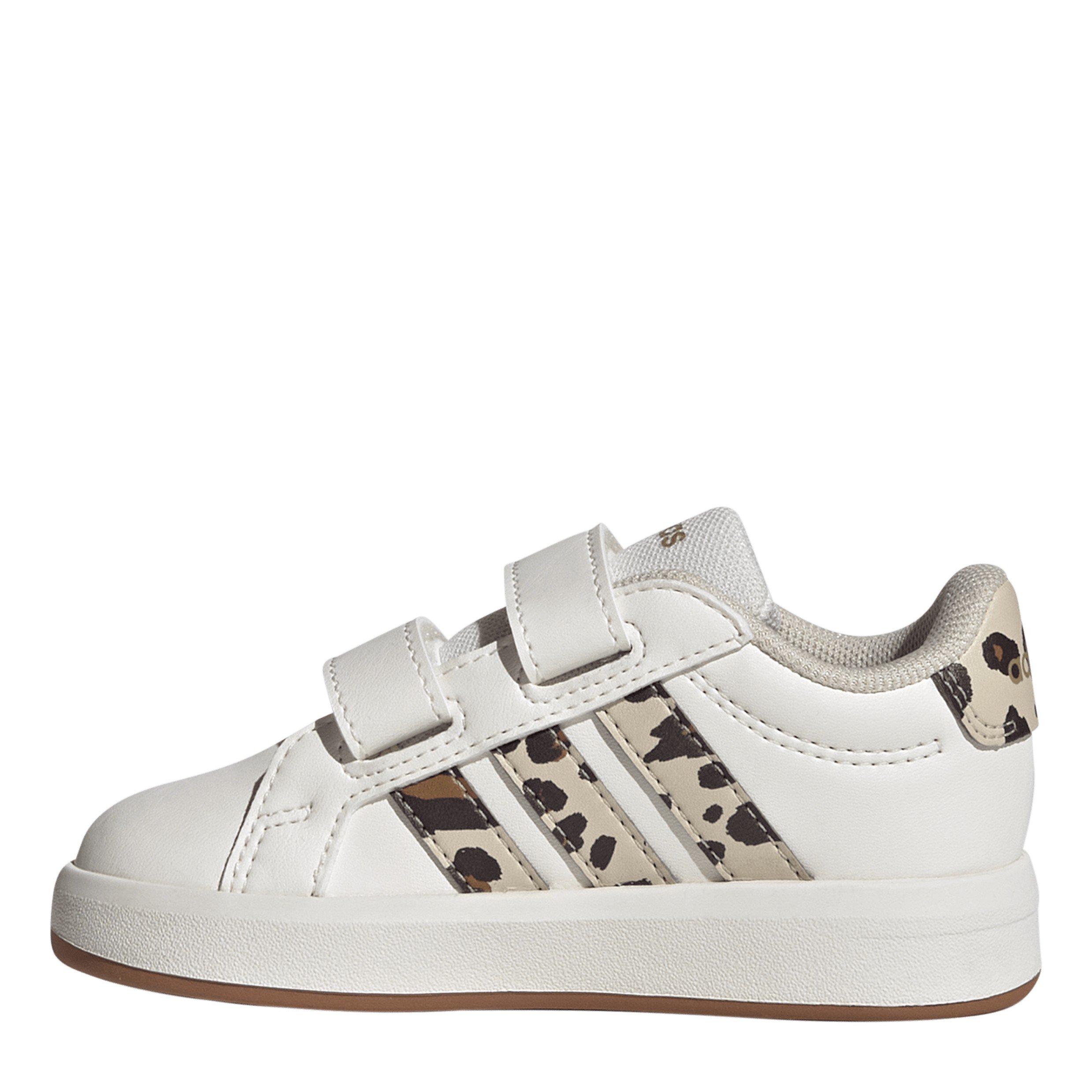 White/Animal - adidas - Grand Court 2.0 Shoes Infant Girls - 2