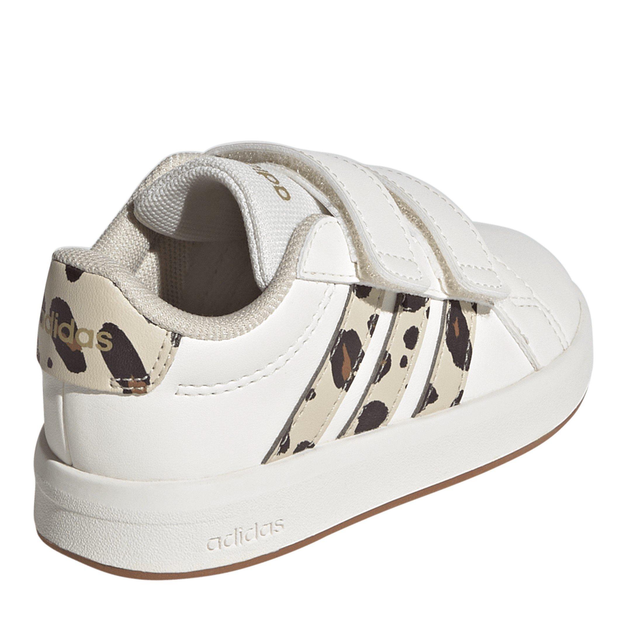 White/Animal - adidas - Grand Court 2.0 Shoes Infant Girls - 4