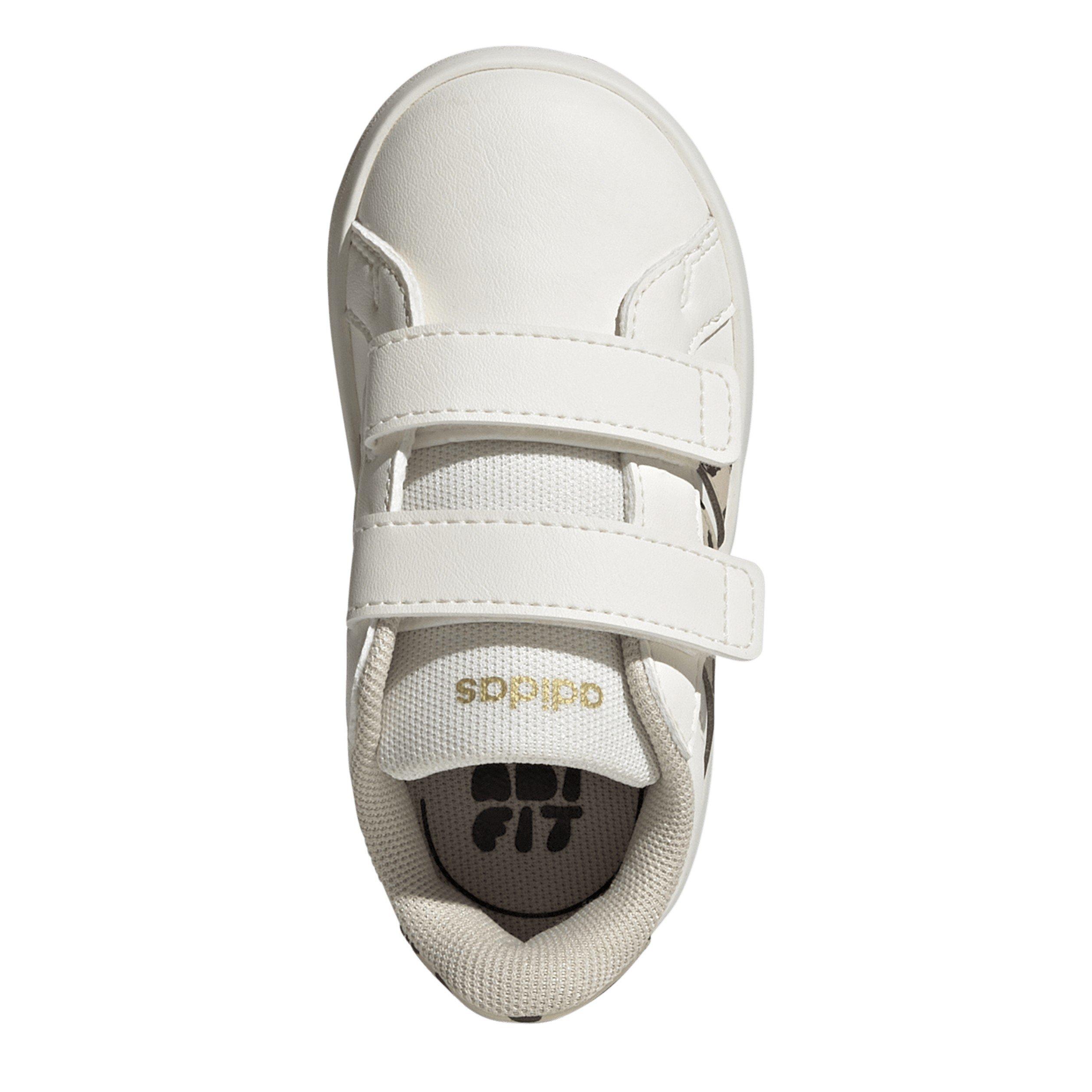 White/Animal - adidas - Grand Court 2.0 Shoes Infant Girls - 5
