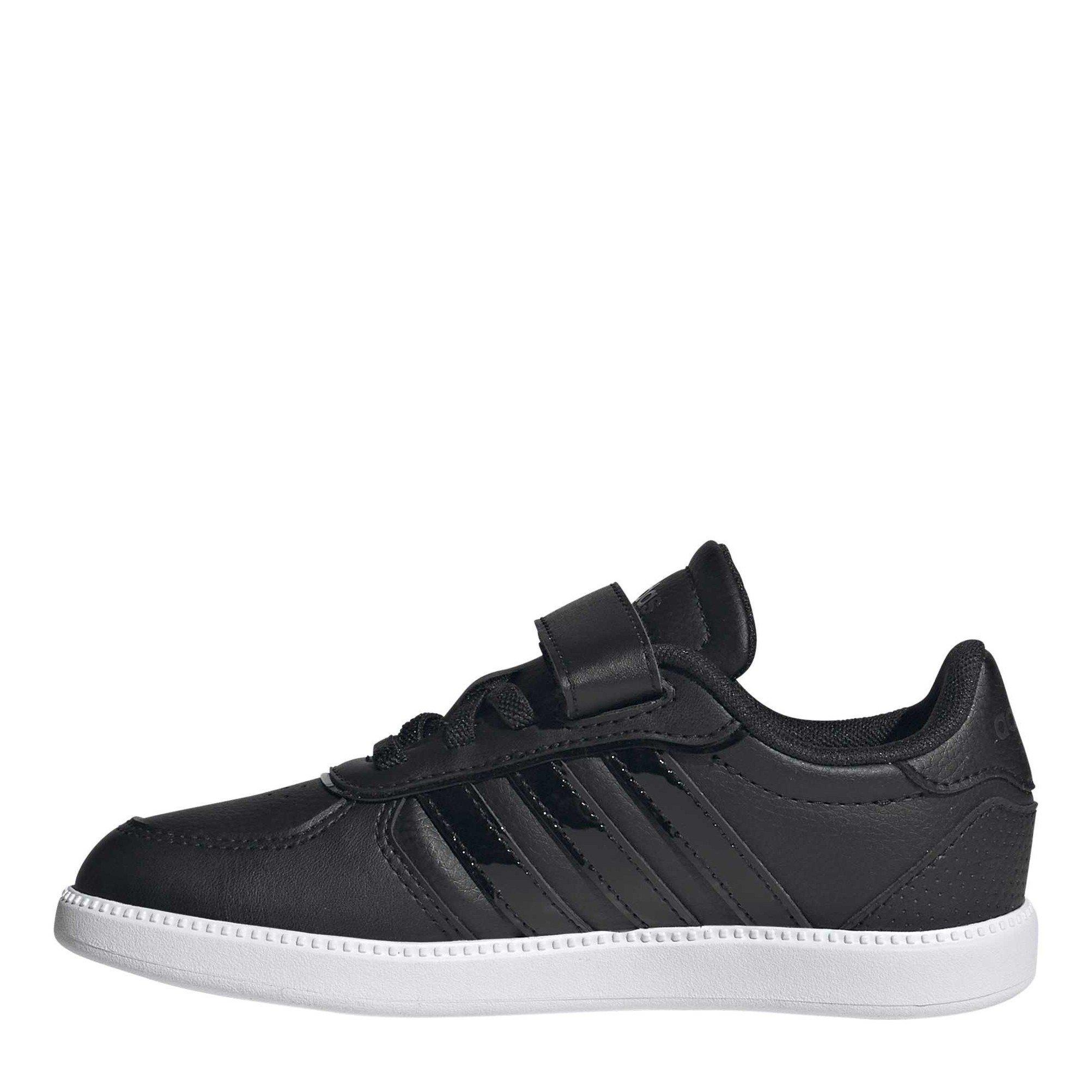 Core Black/Core - adidas - Kids' Breaknet Sleek Court Trainers - 2