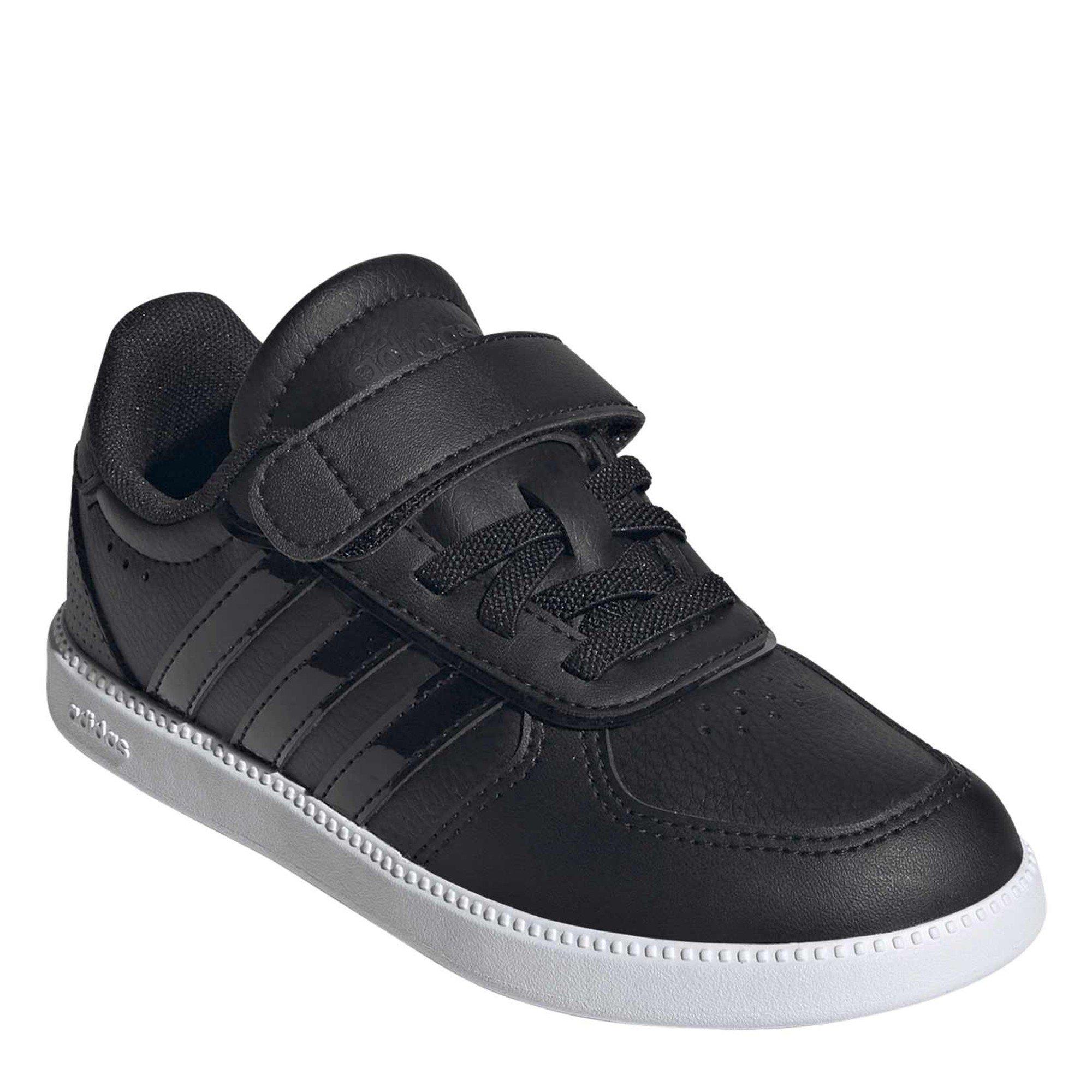 Core Black/Core - adidas - Kids' Breaknet Sleek Court Trainers - 3
