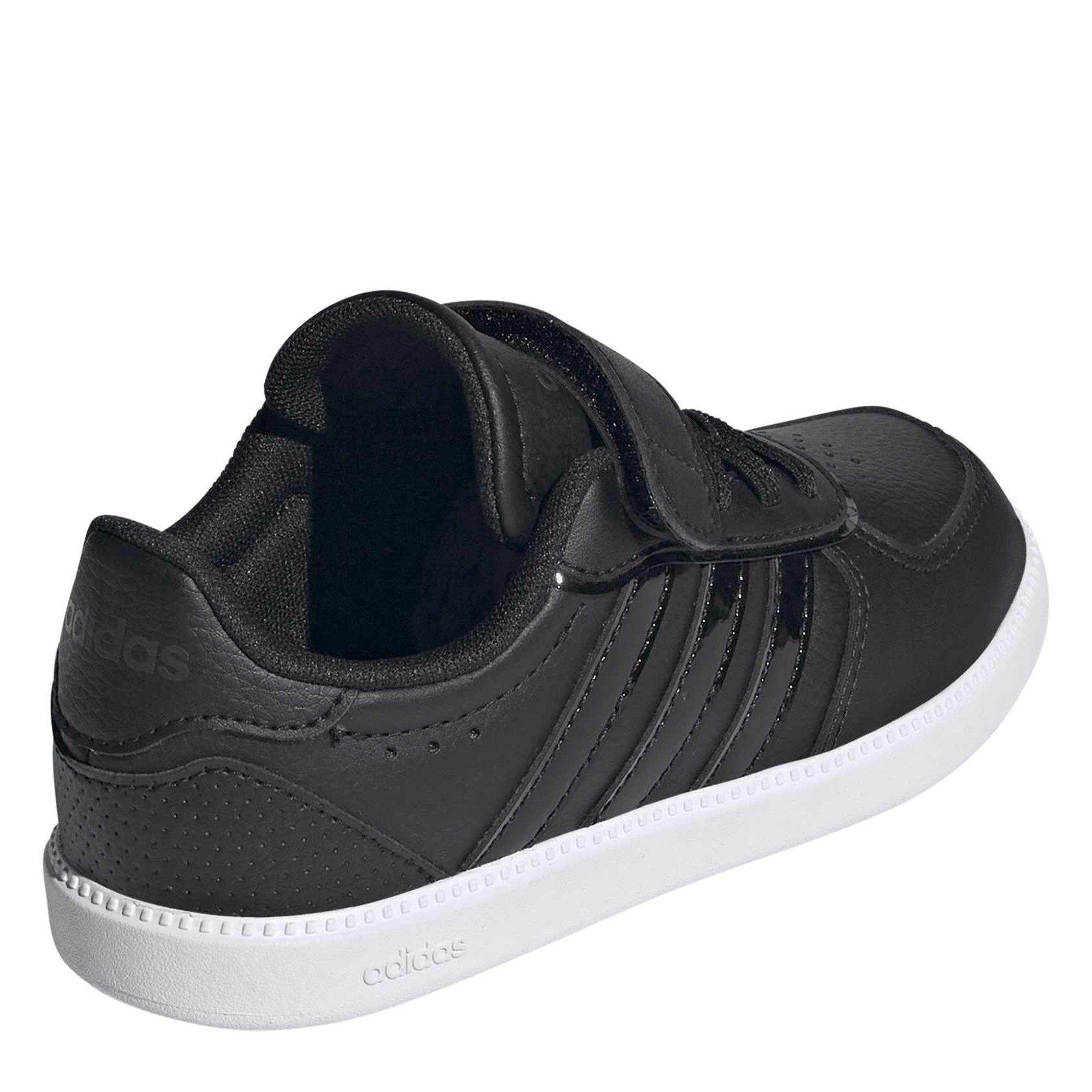 Core Black/Core - adidas - Kids' Breaknet Sleek Court Trainers - 4