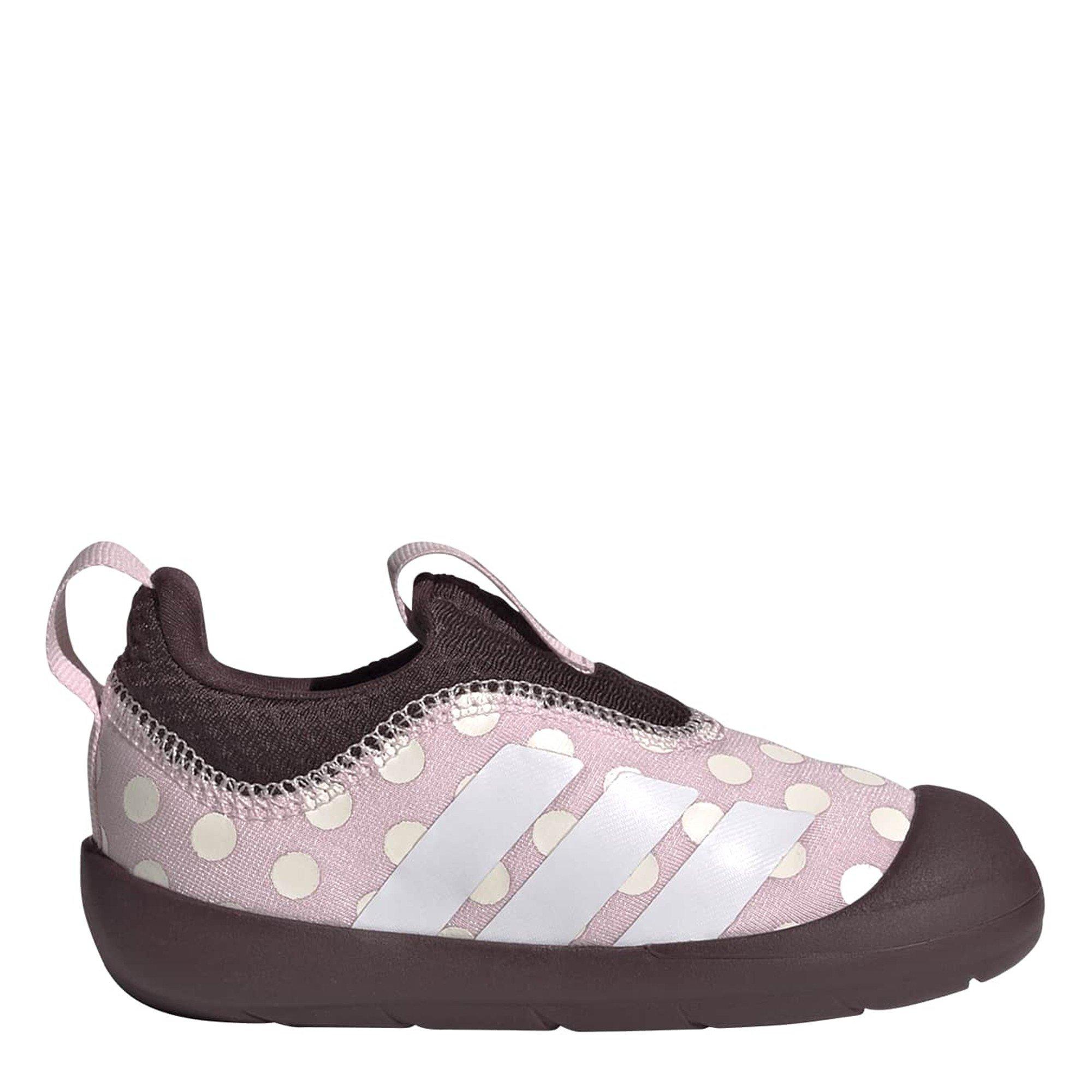 Clear Pink/Ftwr - adidas - Kids' Monofit Minnie I Slip on Trainers - 1
