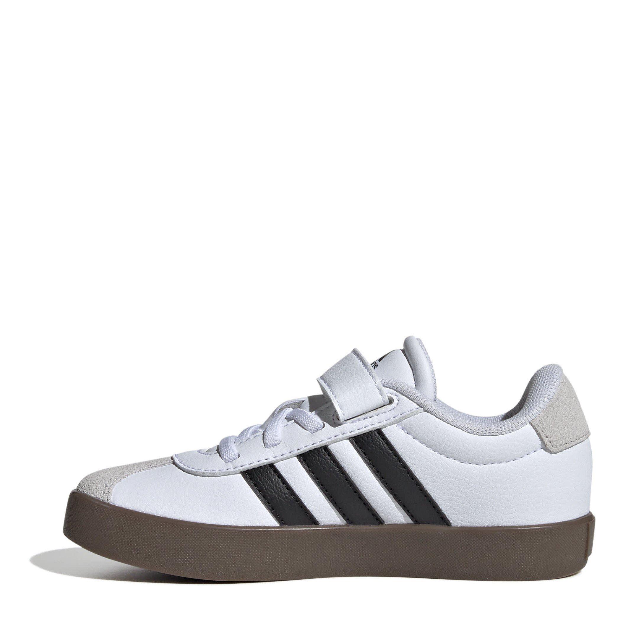 White/Gum - adidas - Vl Court 3.0 Shoes Child Boys - 2