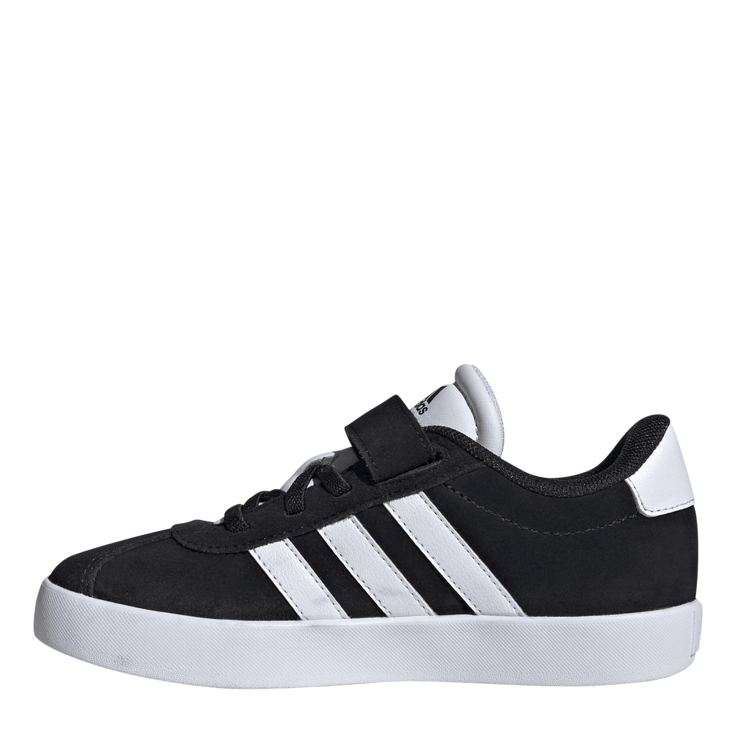 Black/White - adidas - Vl Court 3.0 Shoes Child Boys - 2
