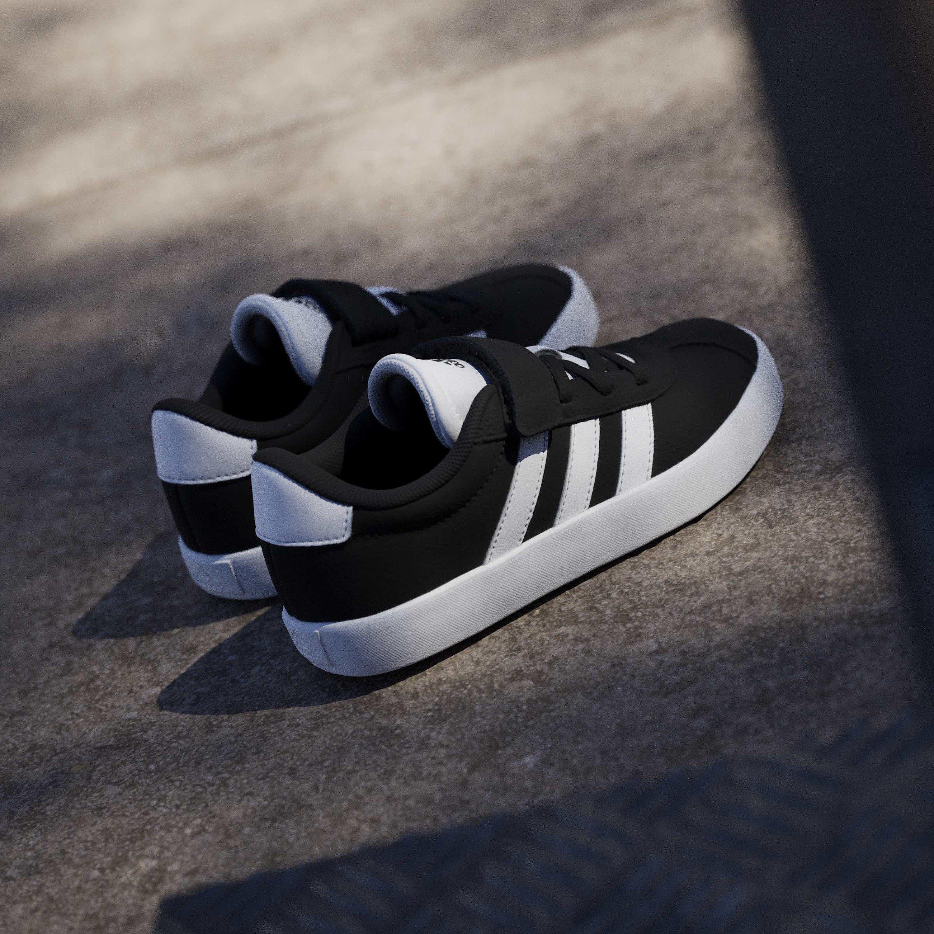 Black/White - adidas - Vl Court 3.0 Shoes Child Boys - 13