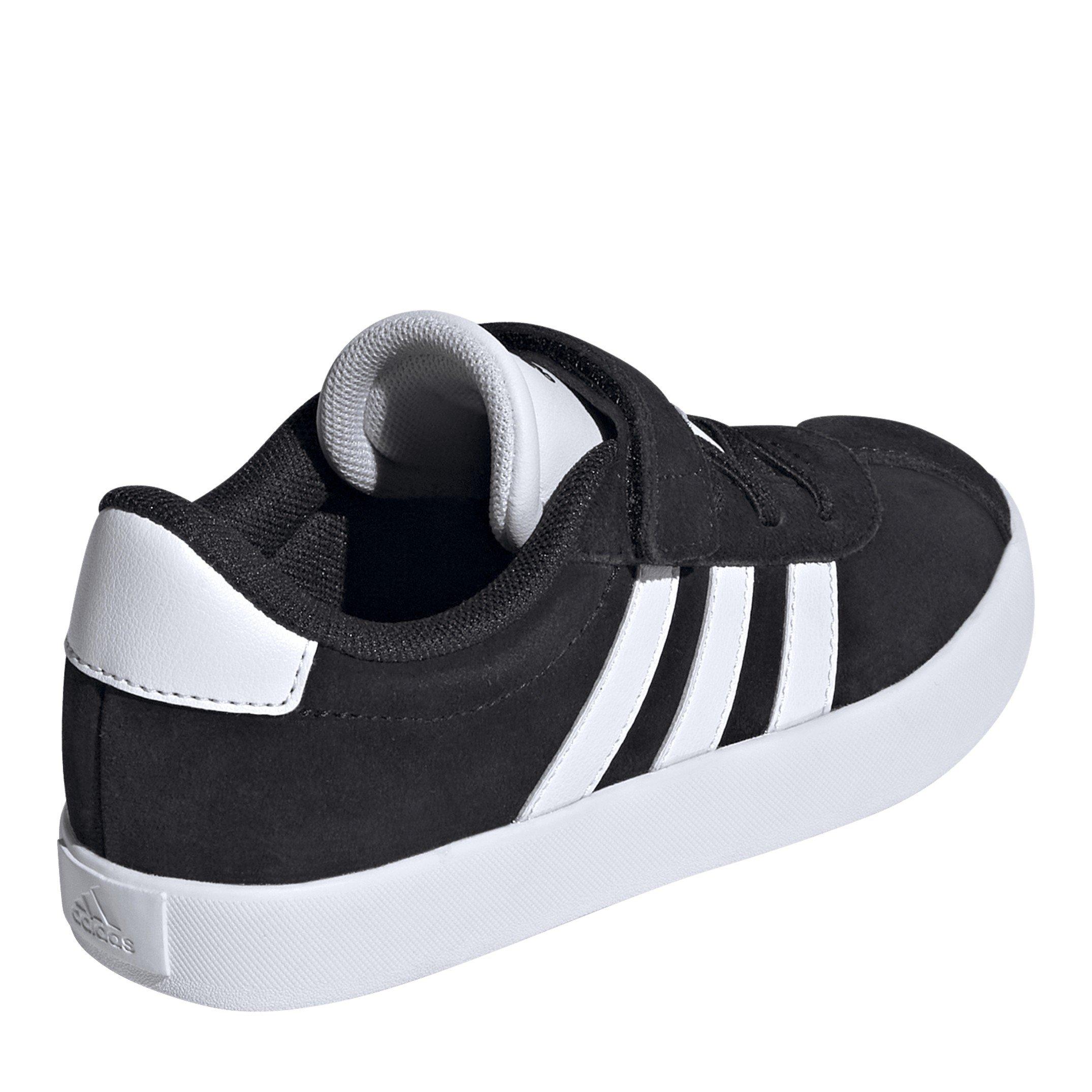 Black/White - adidas - Vl Court 3.0 Shoes Child Boys - 4