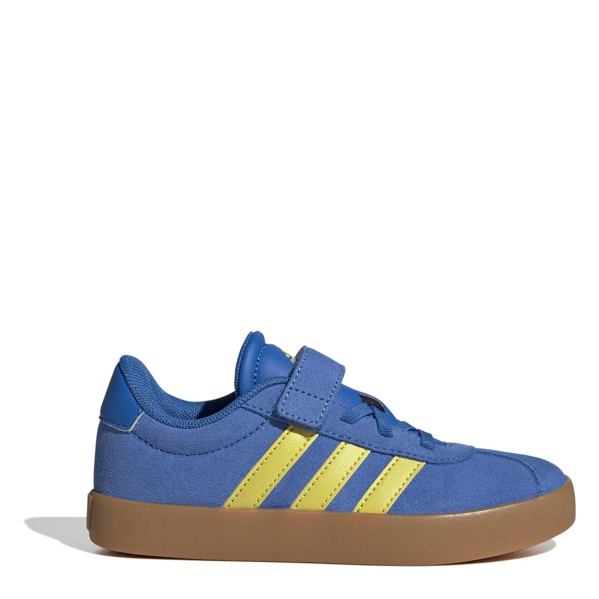 Adidas Boys Vl Court 3.0 Shoes Child - Royal/Sulfur - C12 (30.5)