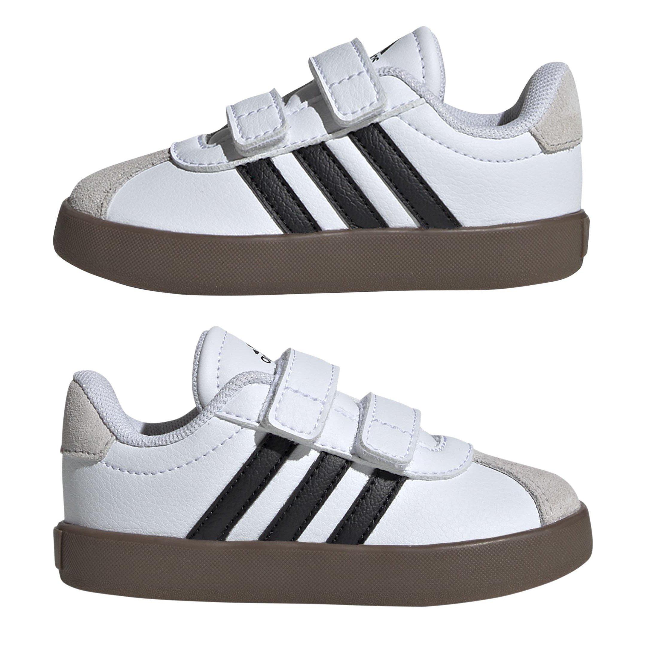 White/Gum - adidas - VL Court 3.0 Infants Shoes - 9