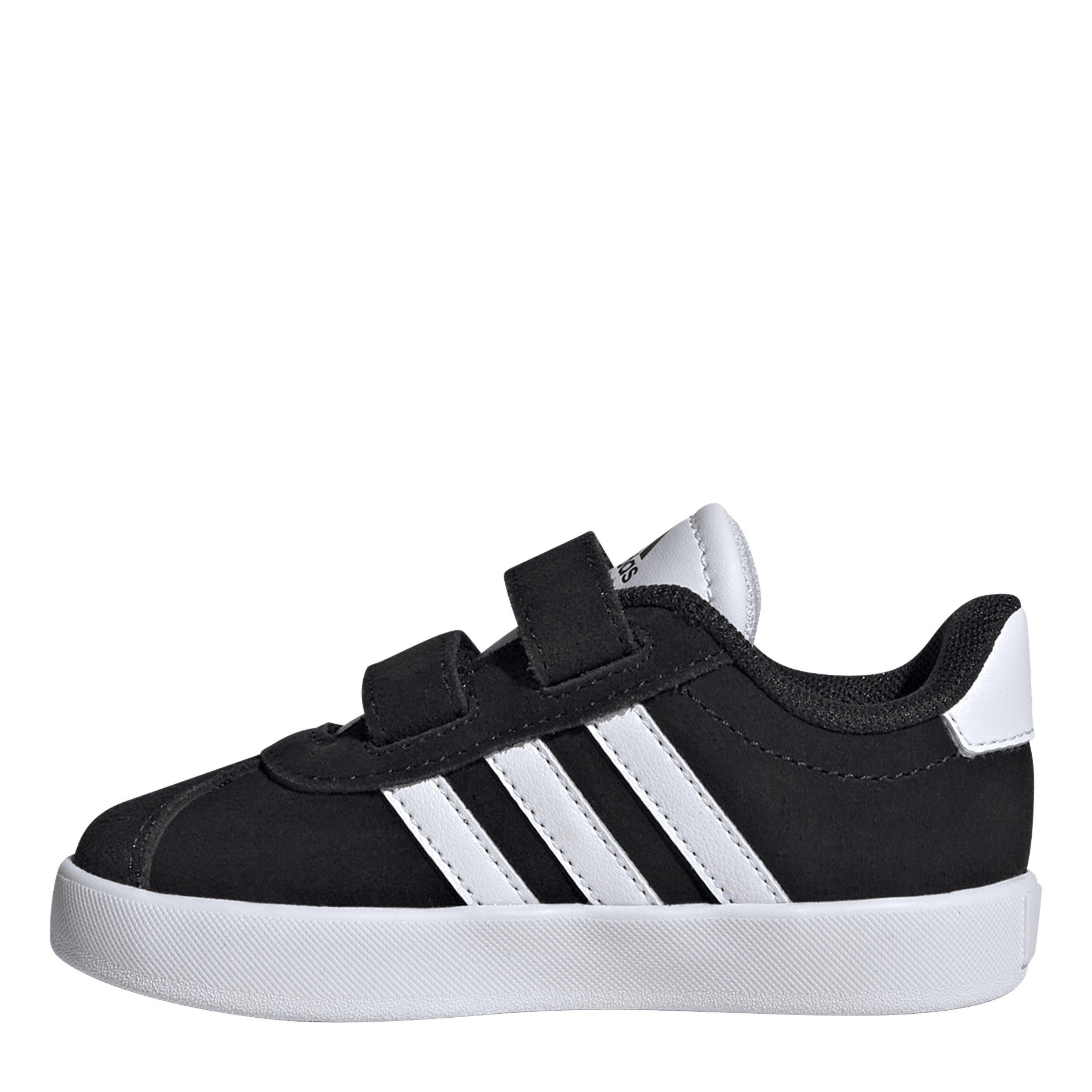 Schwarz/Weiß - adidas - VL Court 3.0 Infants Shoes - 2