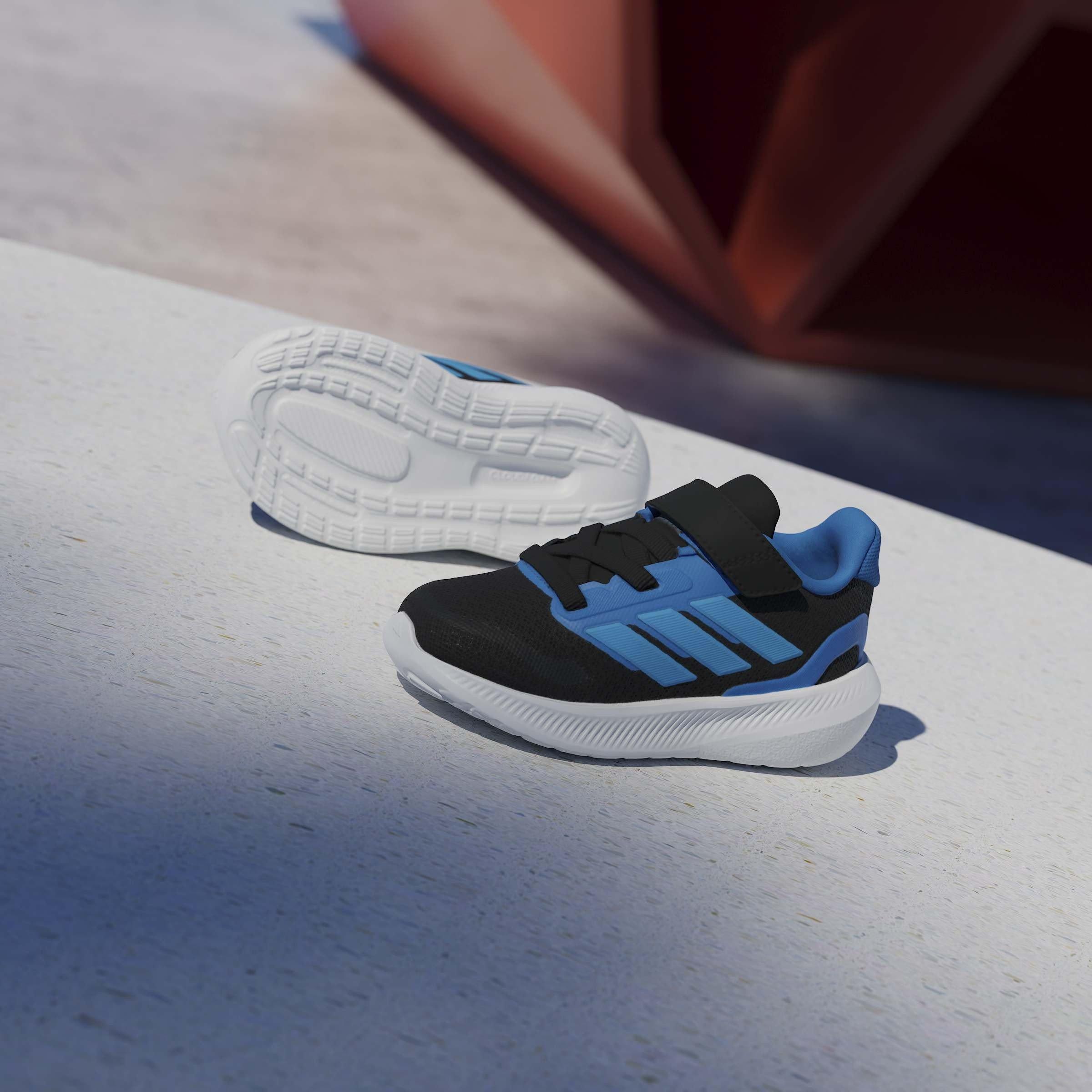 Black/Blue - adidas - Runfalcon 5 Shoes Infants - 11