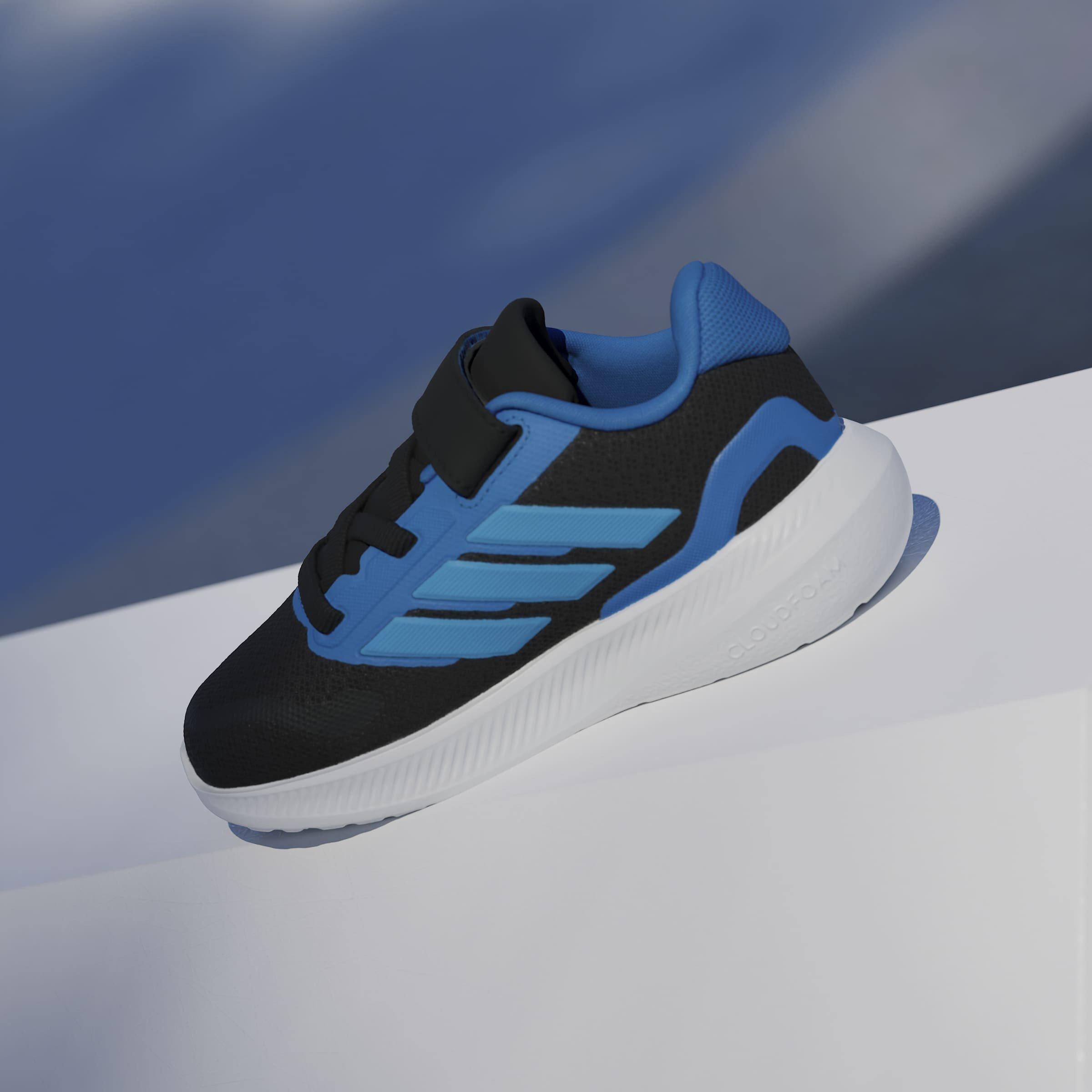 Black/Blue - adidas - Runfalcon 5 Shoes Infants - 14