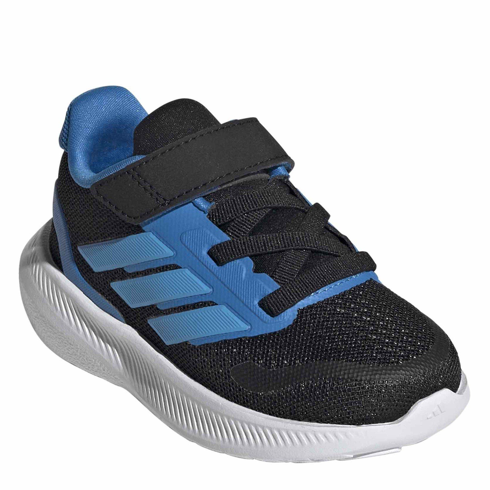 Black/Blue - adidas - Runfalcon 5 Shoes Infants - 3