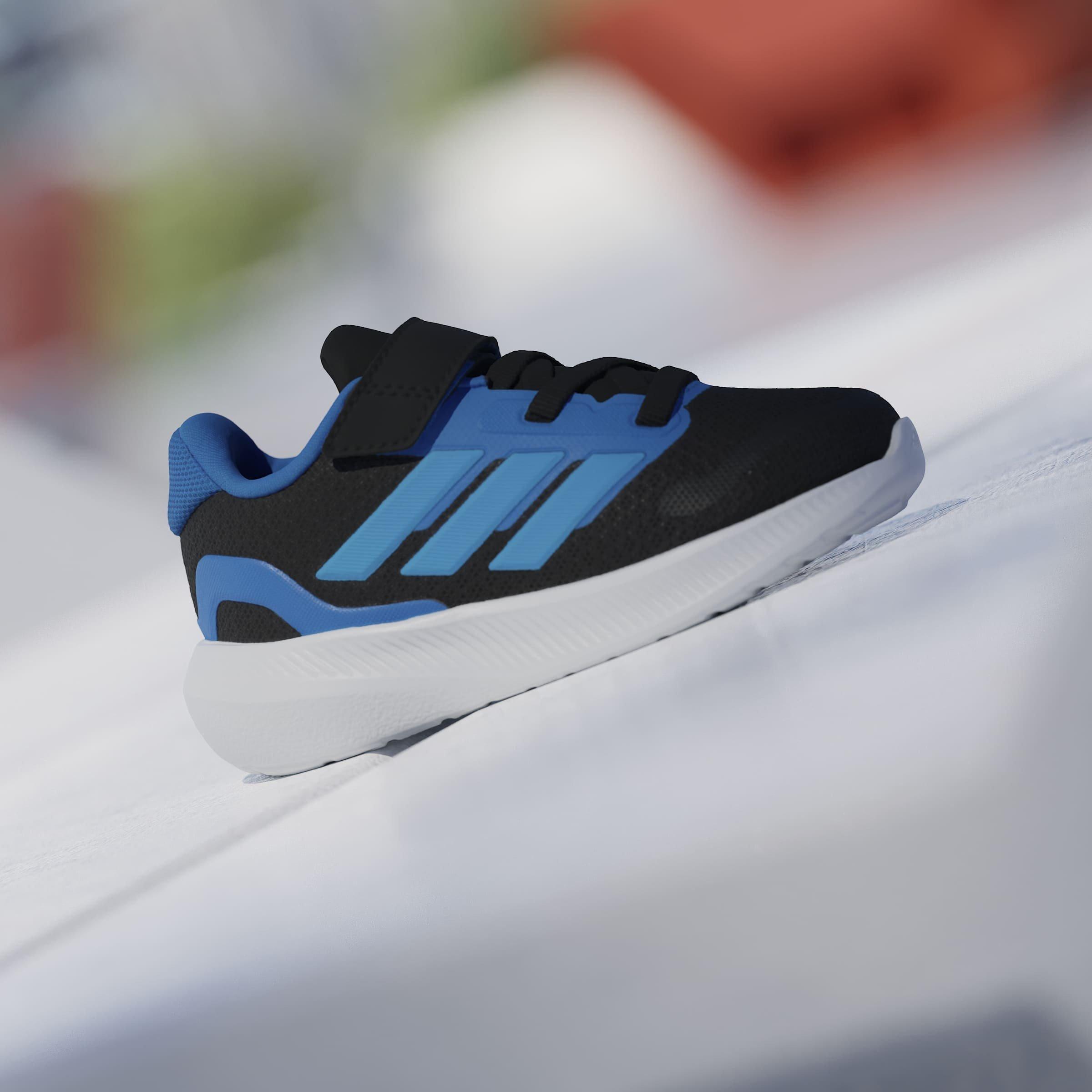 Black/Blue - adidas - Runfalcon 5 Shoes Infants - 10