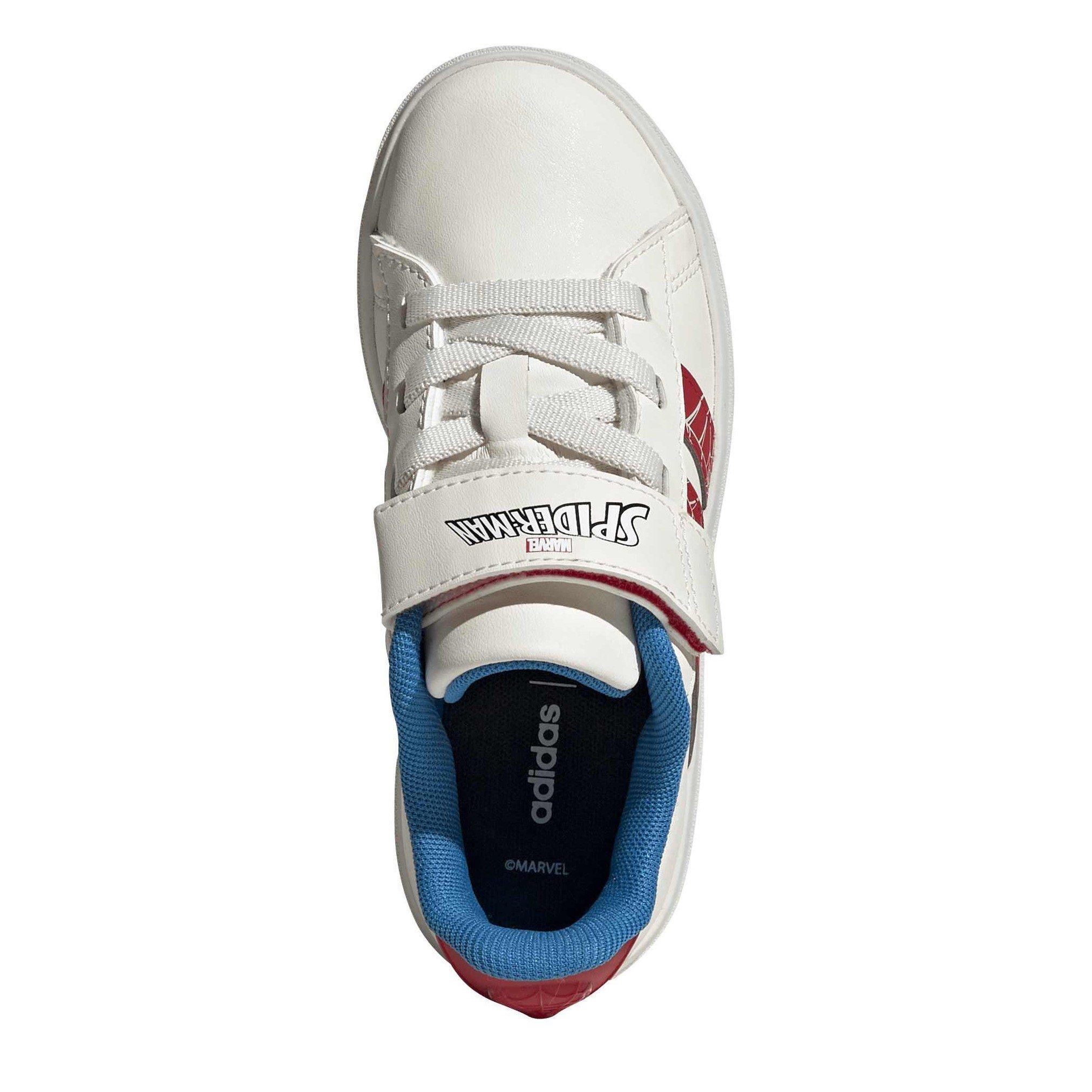 Cloud White/Pur - adidas - Adidas Grand Court S Jn99 - 5