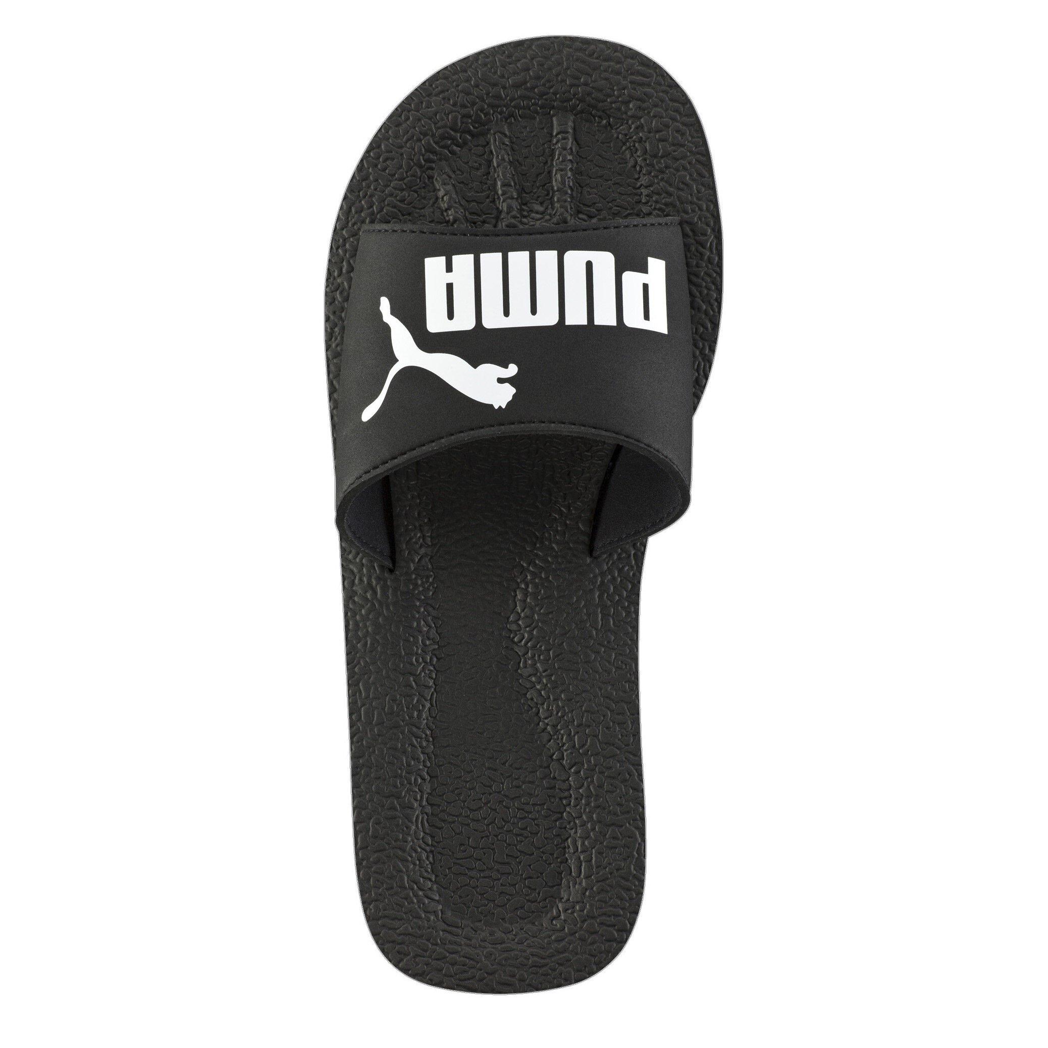 Black/White - Puma - Kids' Purecat Pool Sliders - 4
