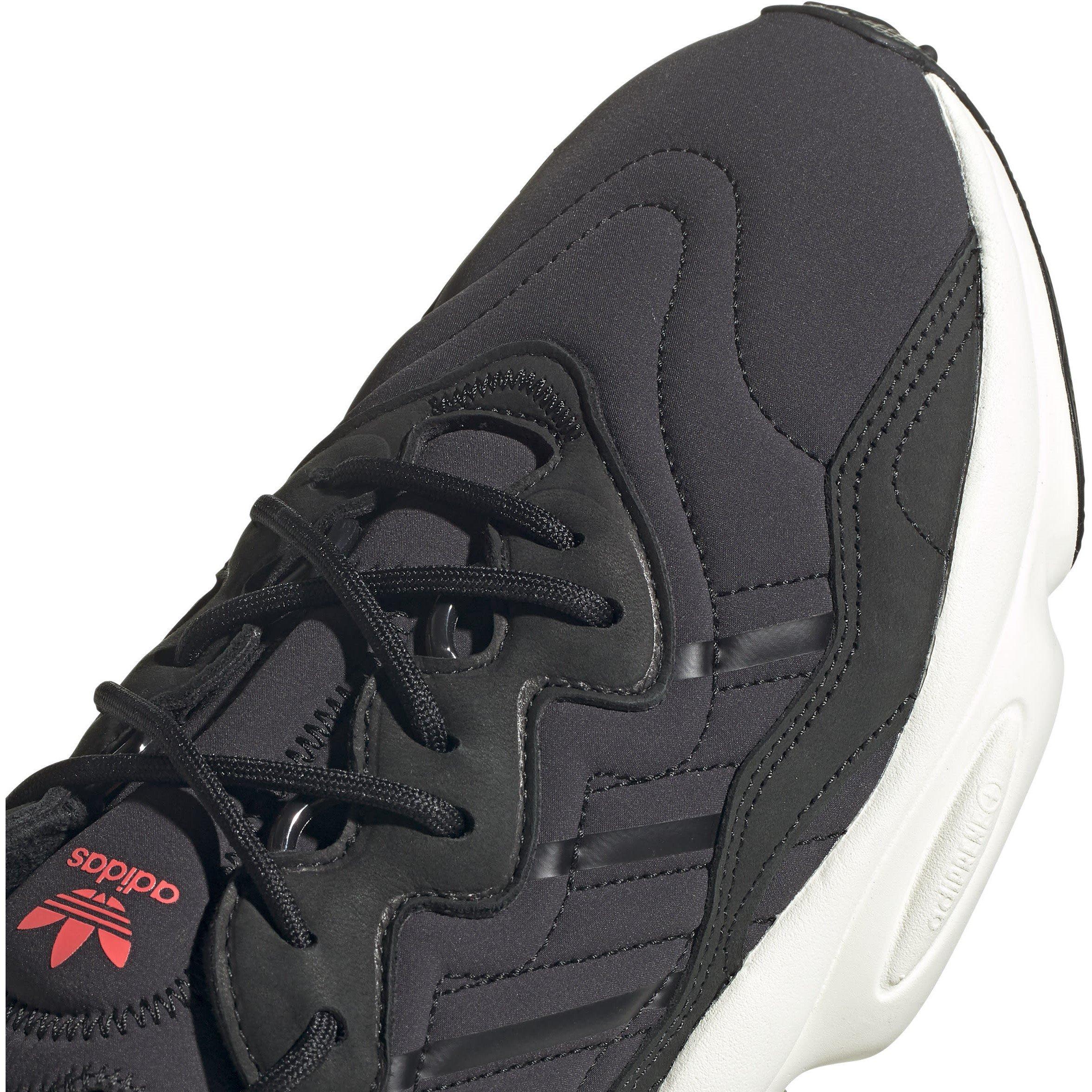 Cblk/Cblk/Spnk - adidas Originals - Kids' Ozweego Casual Low-Top Trainers - 7