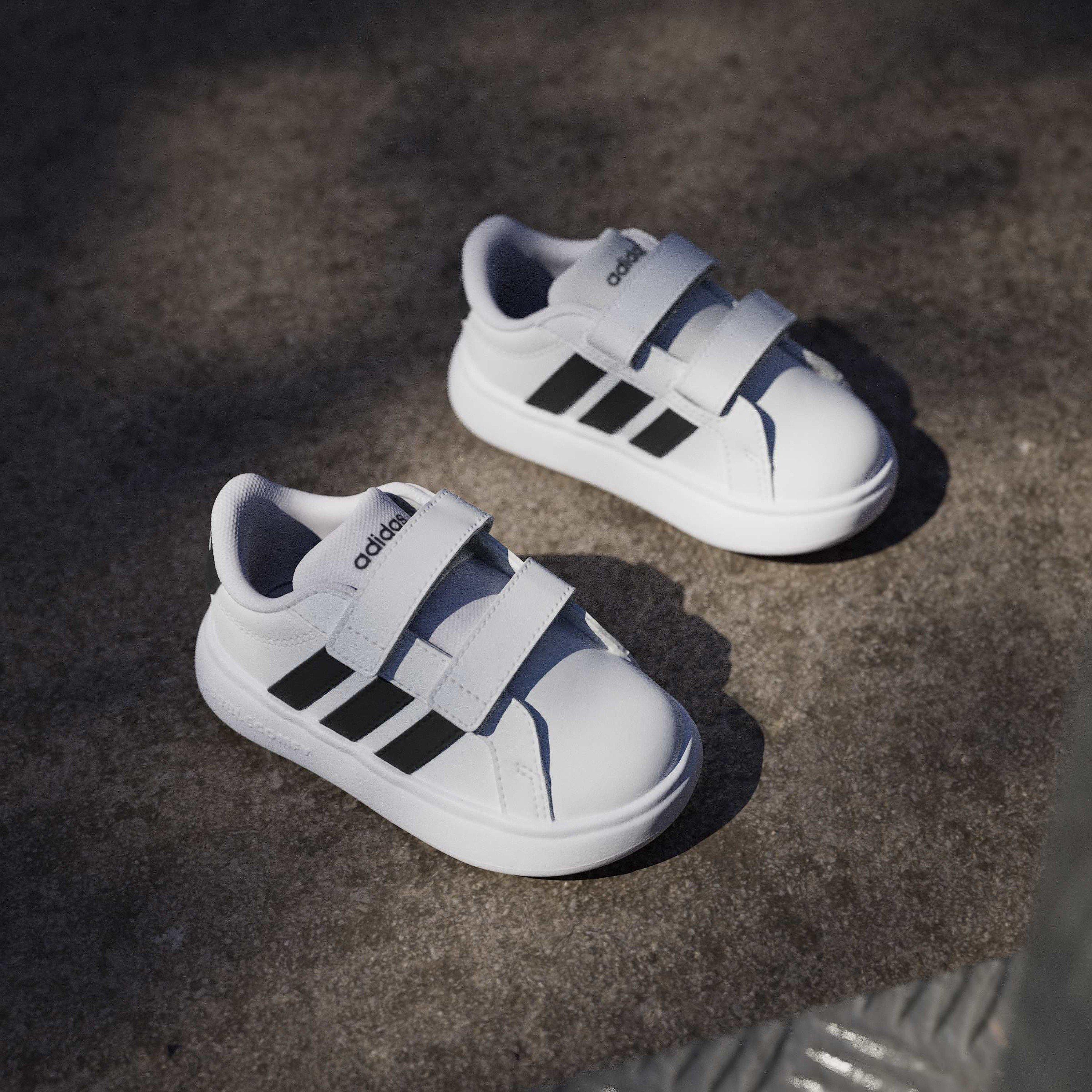 White/Black - adidas - Grand Court Shoes Infants - 12