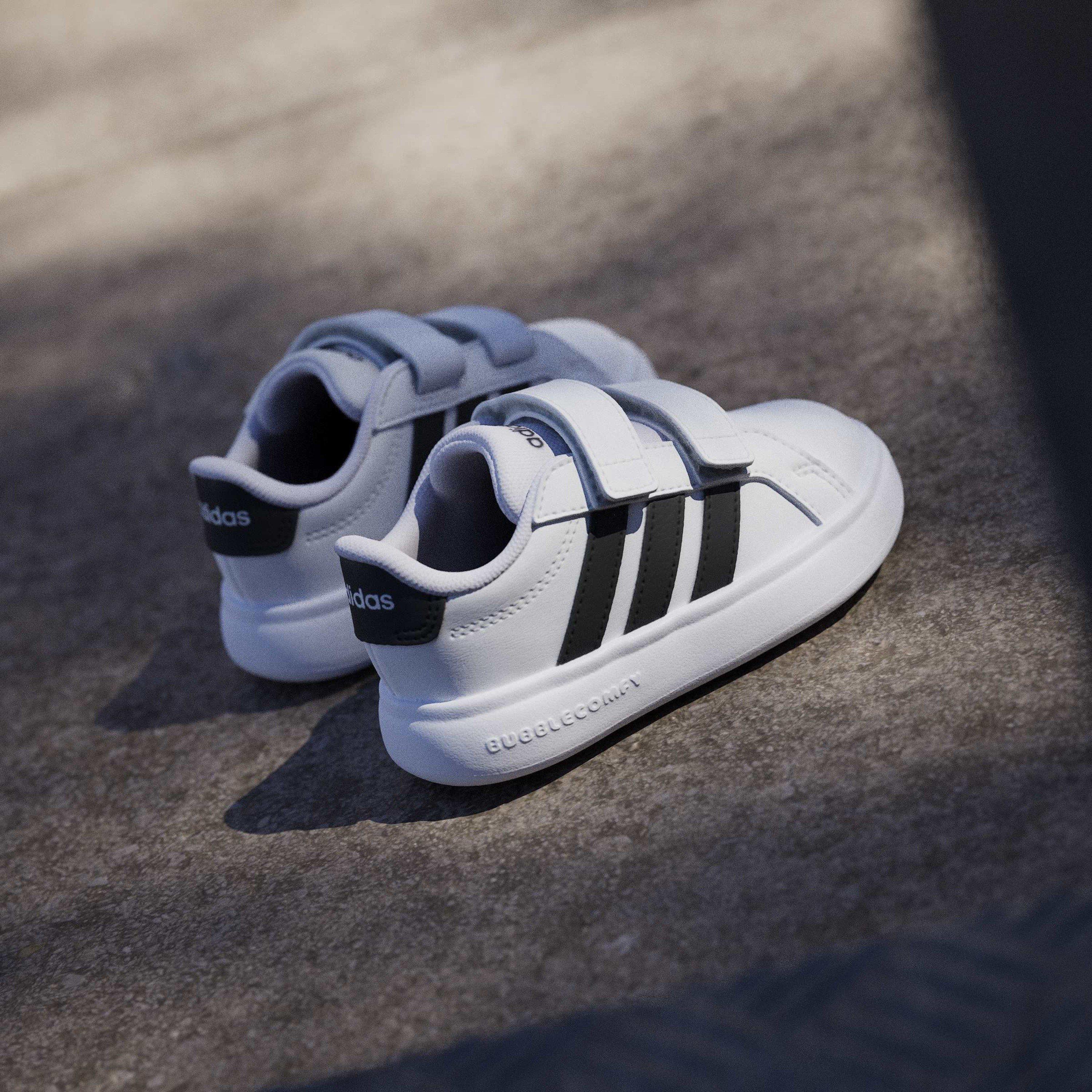 White/Black - adidas - Grand Court Shoes Infants - 13