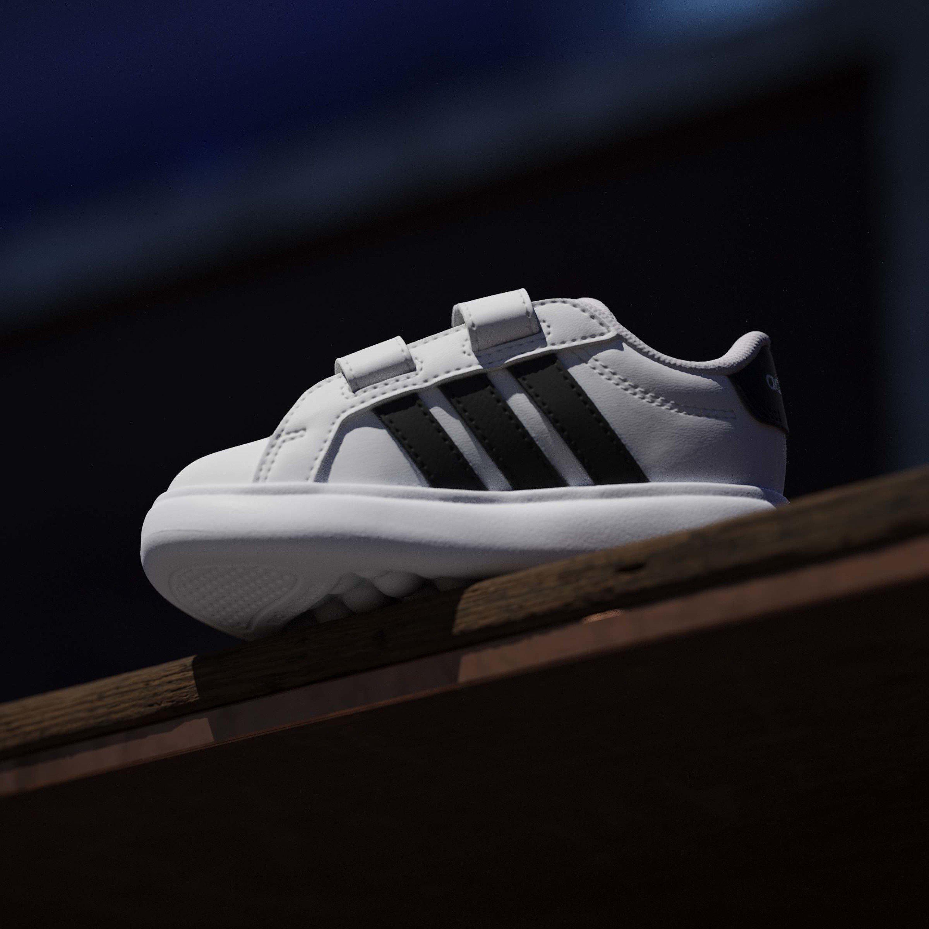 White/Black - adidas - Grand Court Shoes Infants - 14