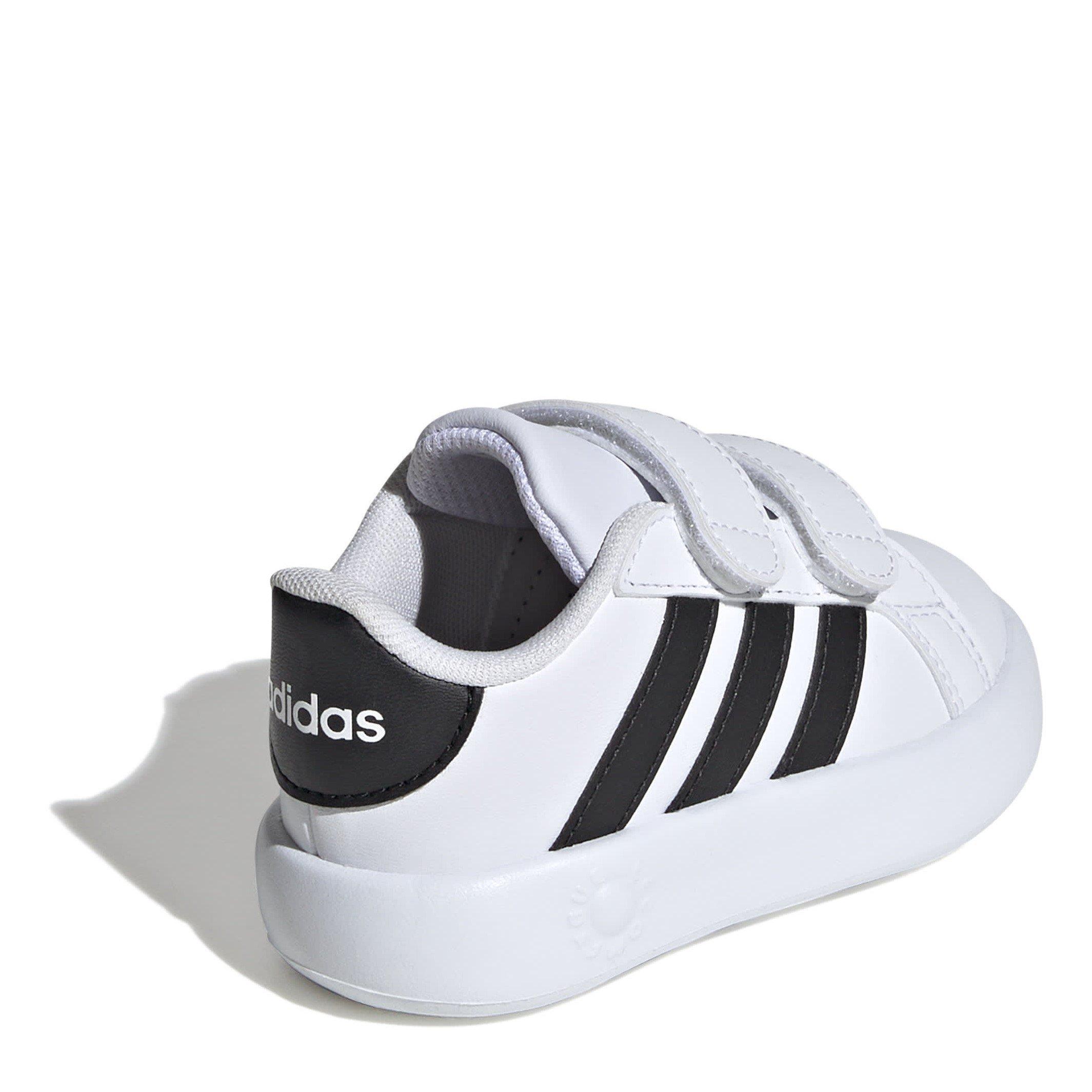 White/Black - adidas - Grand Court Shoes Infants - 4