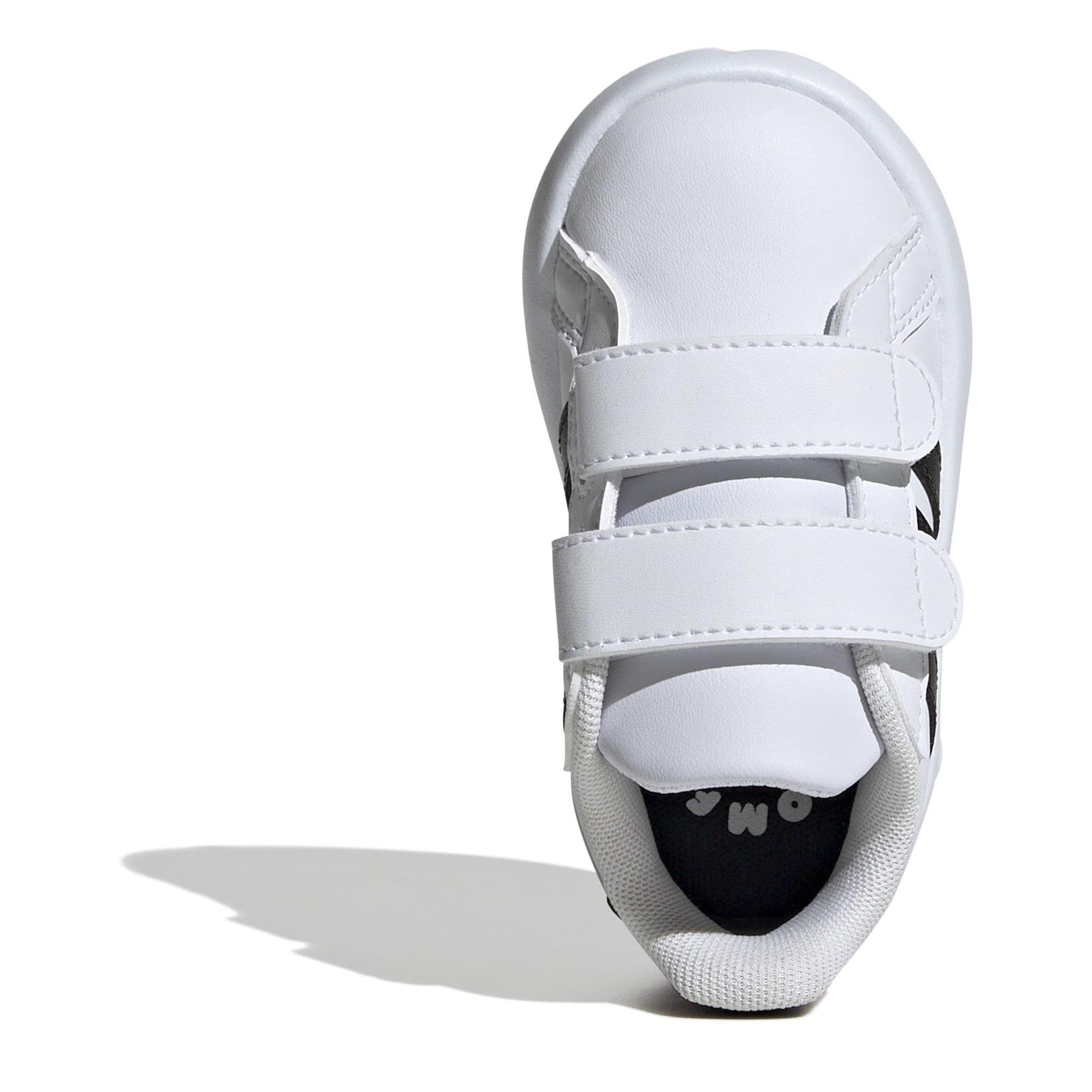 White/Black - adidas - Grand Court Shoes Infants - 5