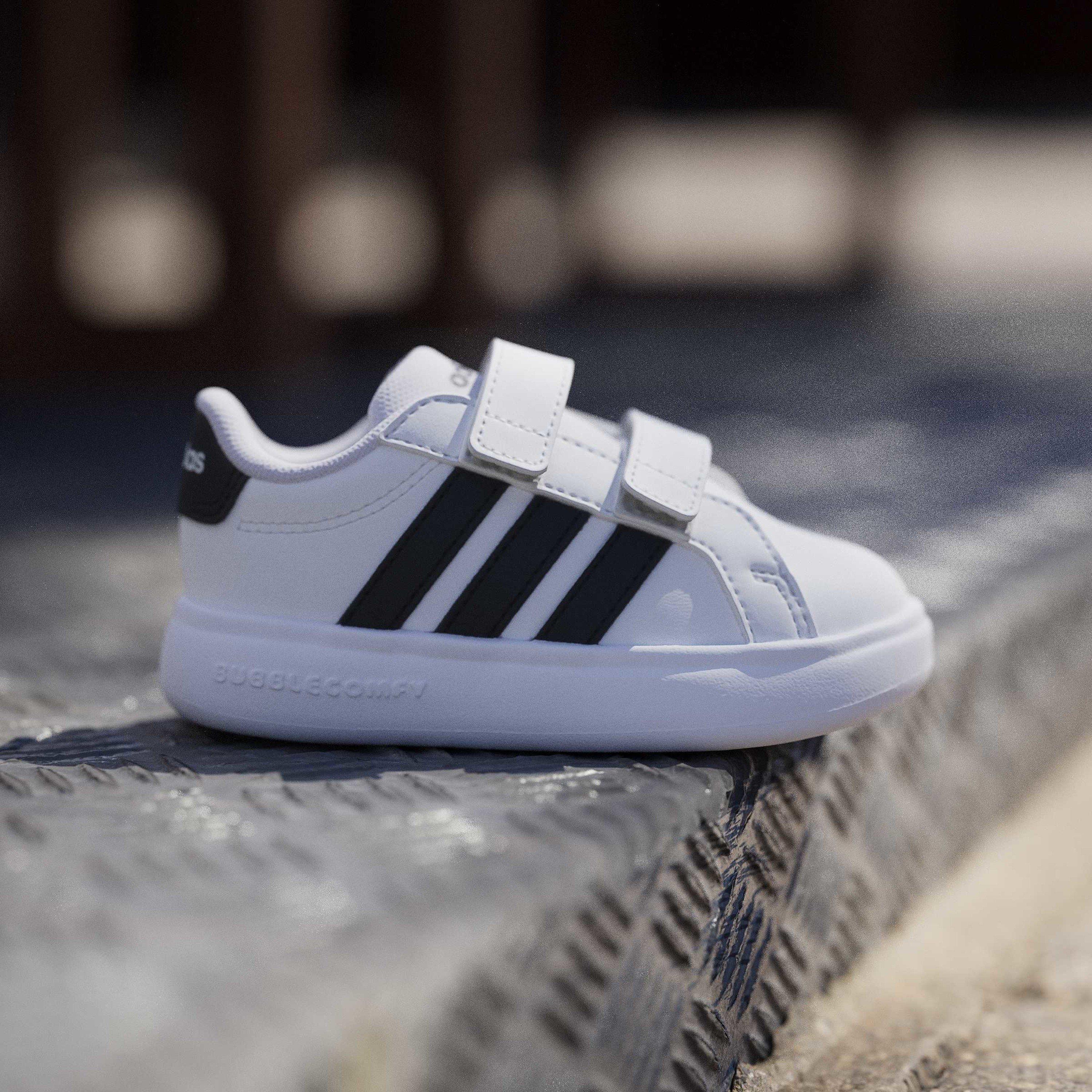 White/Black - adidas - Grand Court Shoes Infants - 10
