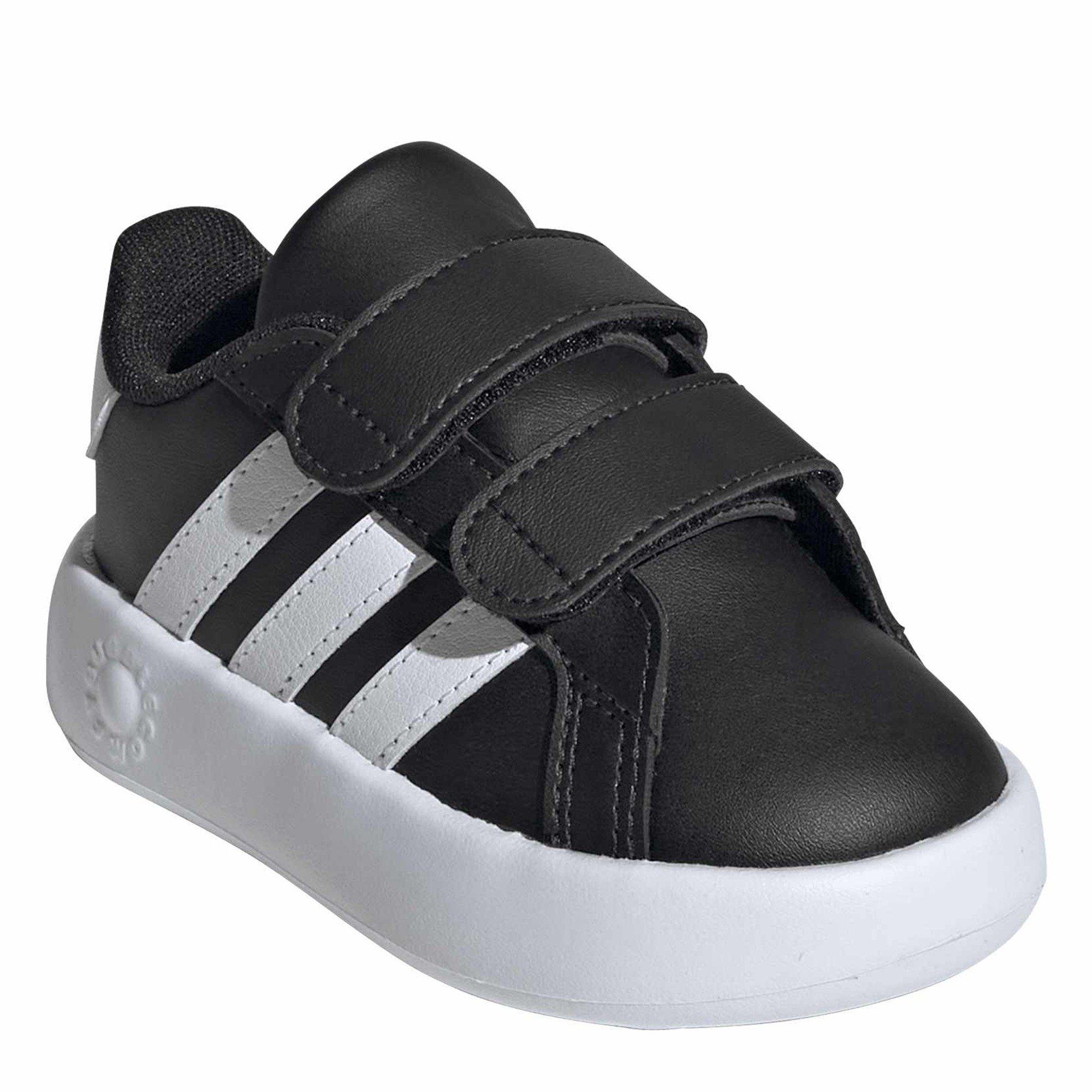 Noir/Blanc - adidas - Grand Court Shoes Infants - 3