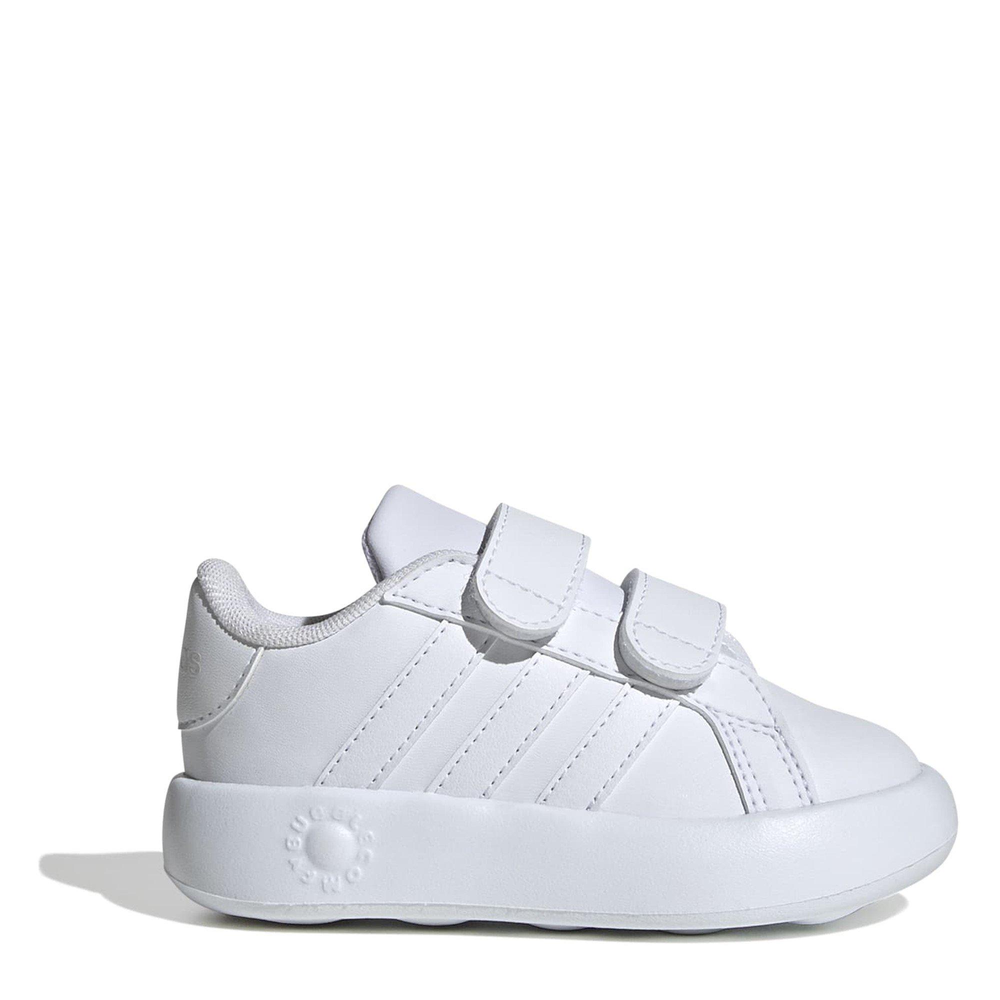 Adidas  Grand Court Shoes Infants - Triple White - C4 (20)