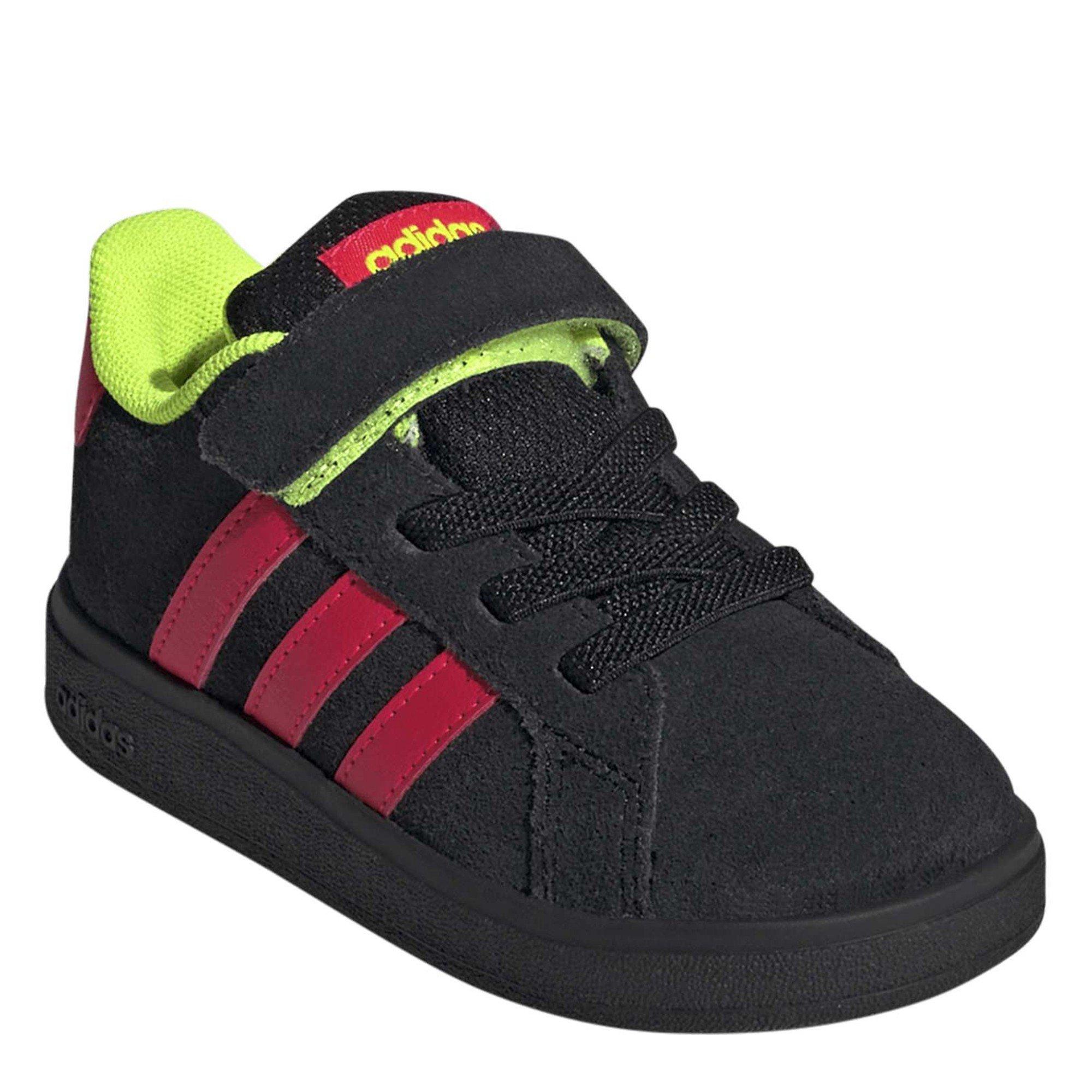 Crna jezgra/Luci - adidas - Kids' Grand Court Trainers - 3