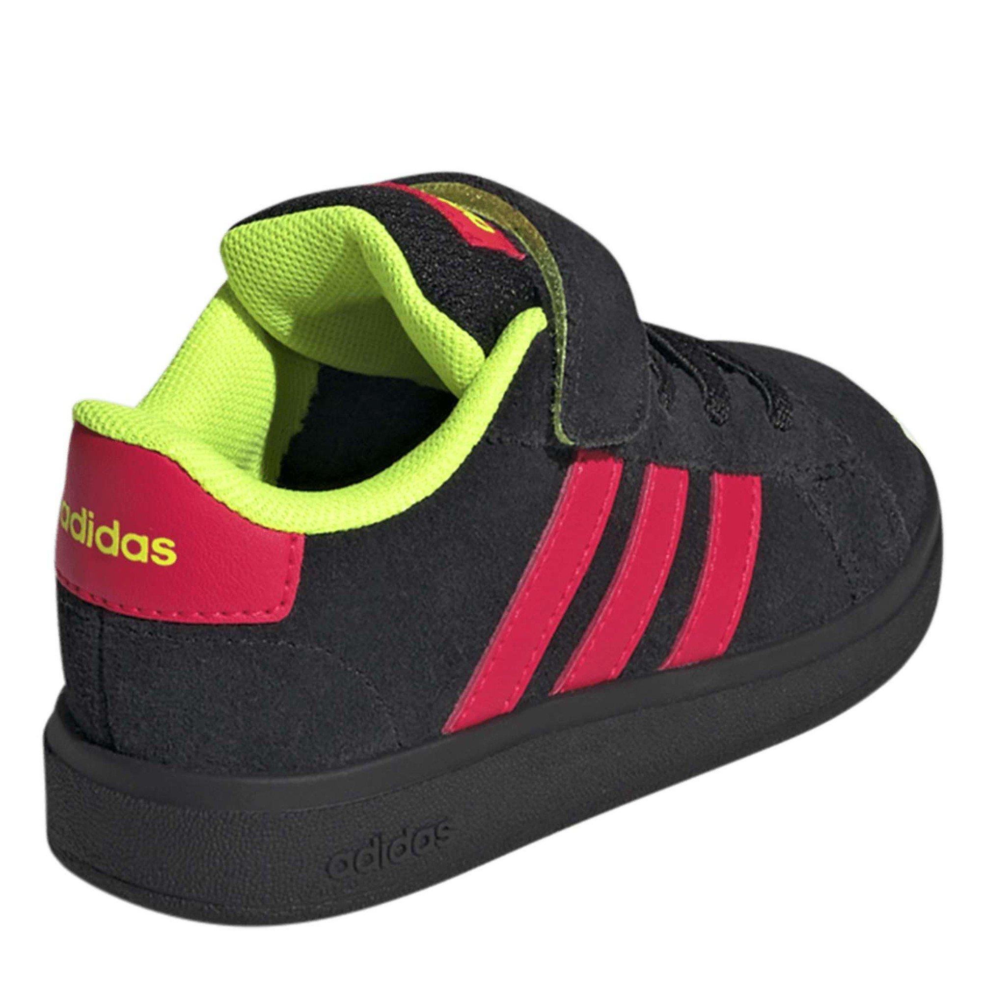 Crna jezgra/Luci - adidas - Kids' Grand Court Trainers - 4