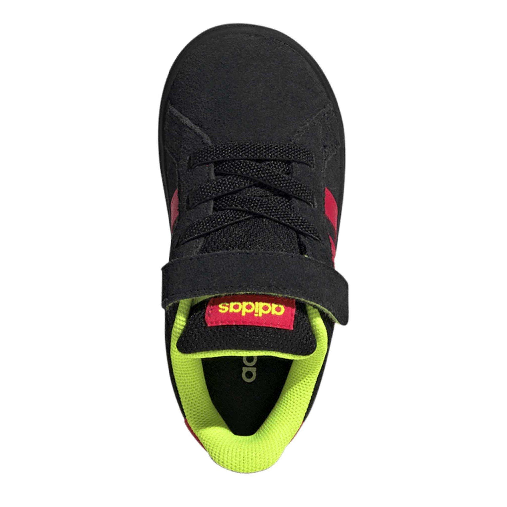 Crna jezgra/Luci - adidas - Kids' Grand Court Trainers - 5